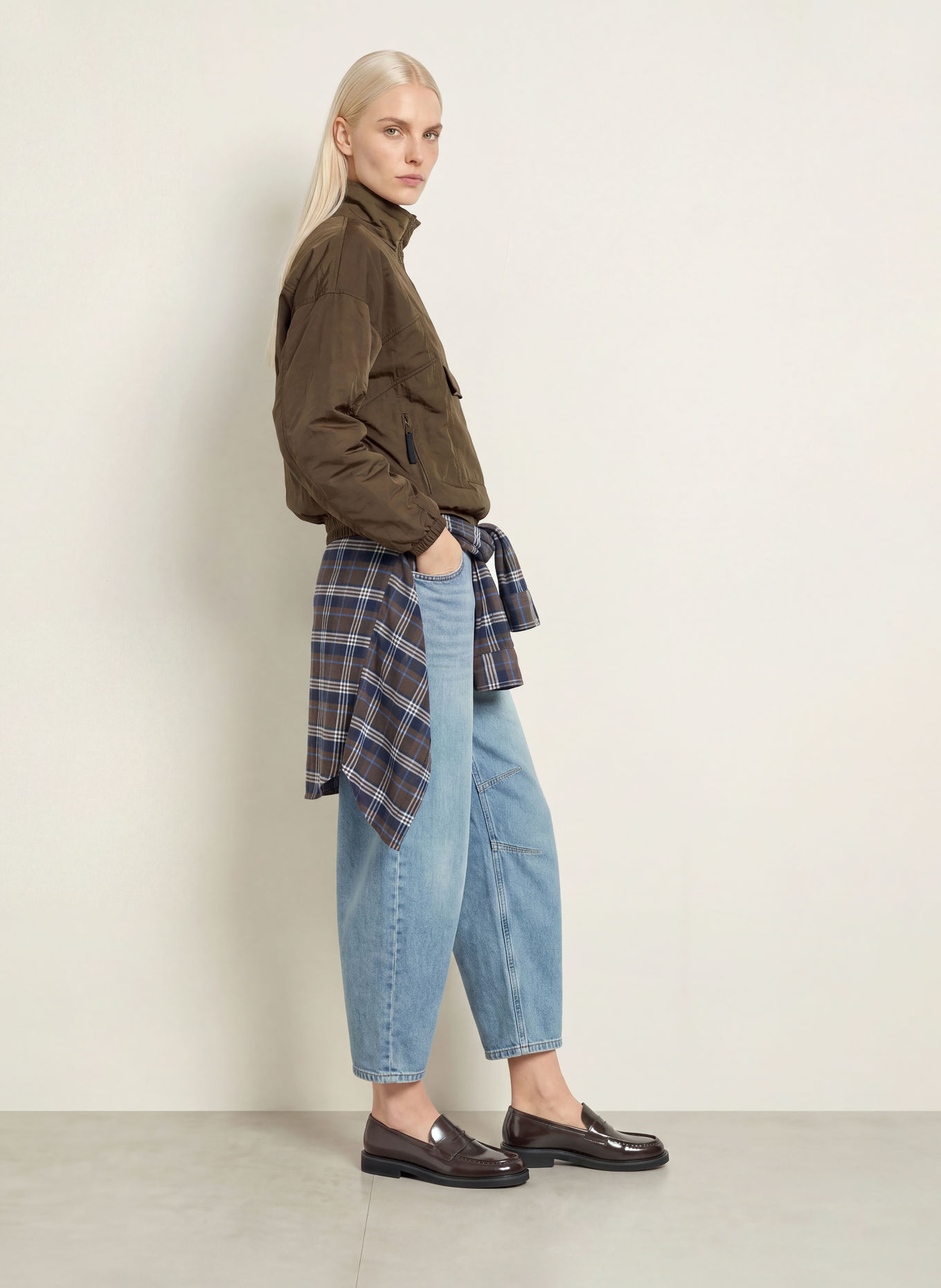 10DAYS Barrel Jeans: 1225 Blue Denim