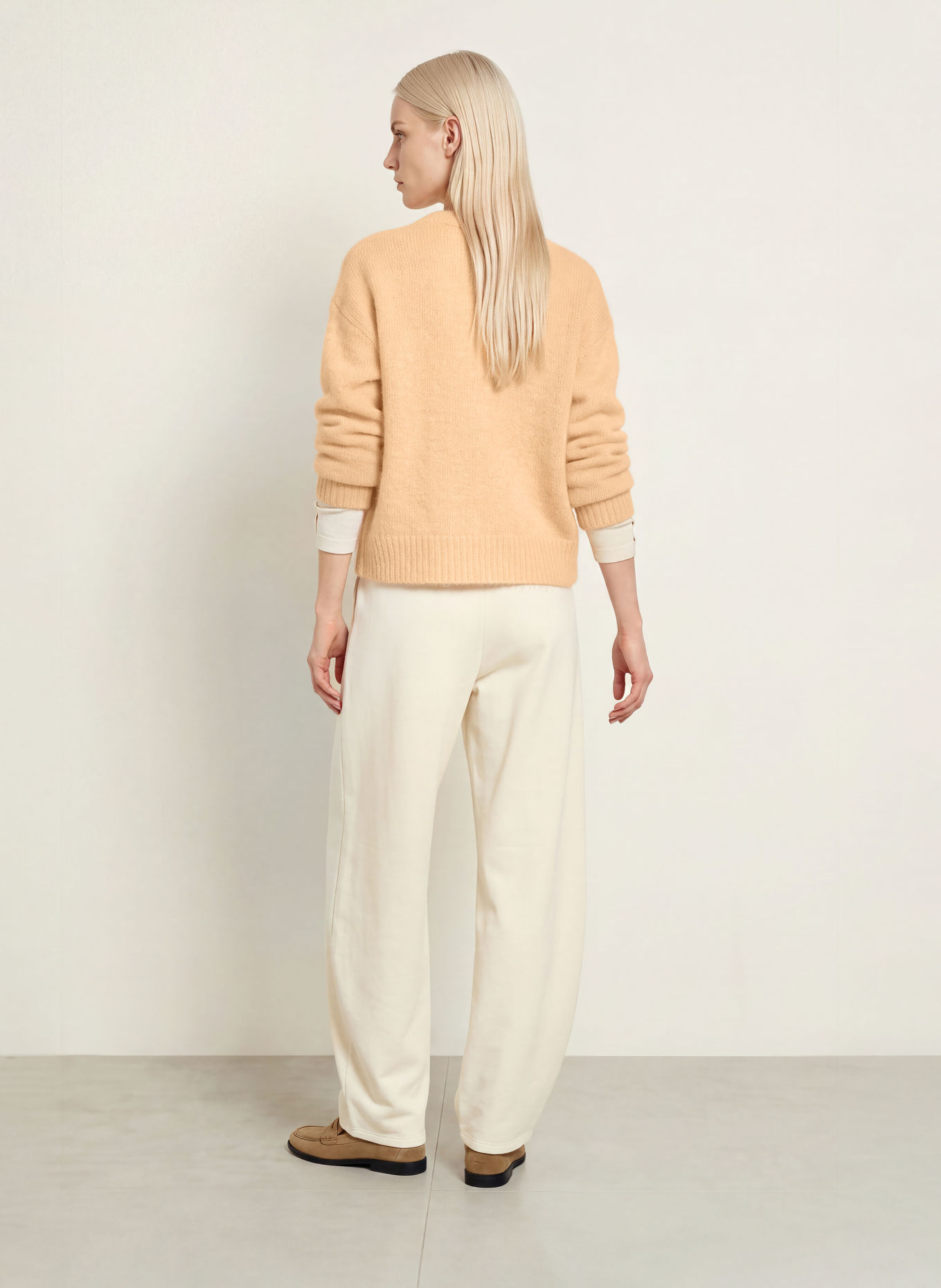 10DAYS Sweter z alpaki: JASNOPOMARAŃCZOWY