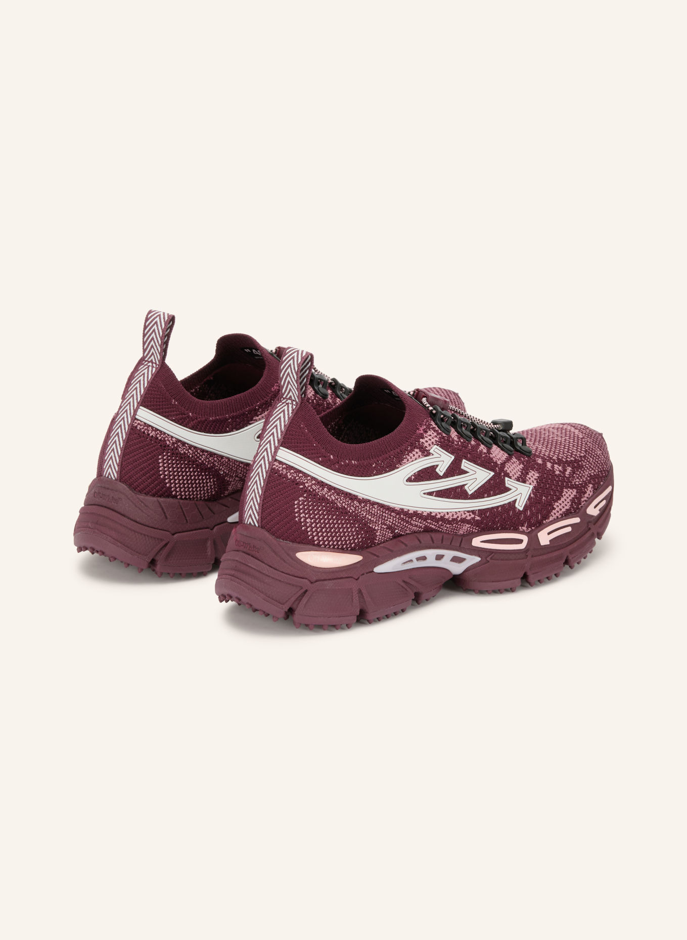 Off-White Sneakersy BE RIGHT BACK: LILA / RÓŻOWY / JASNOFIOLETOWY