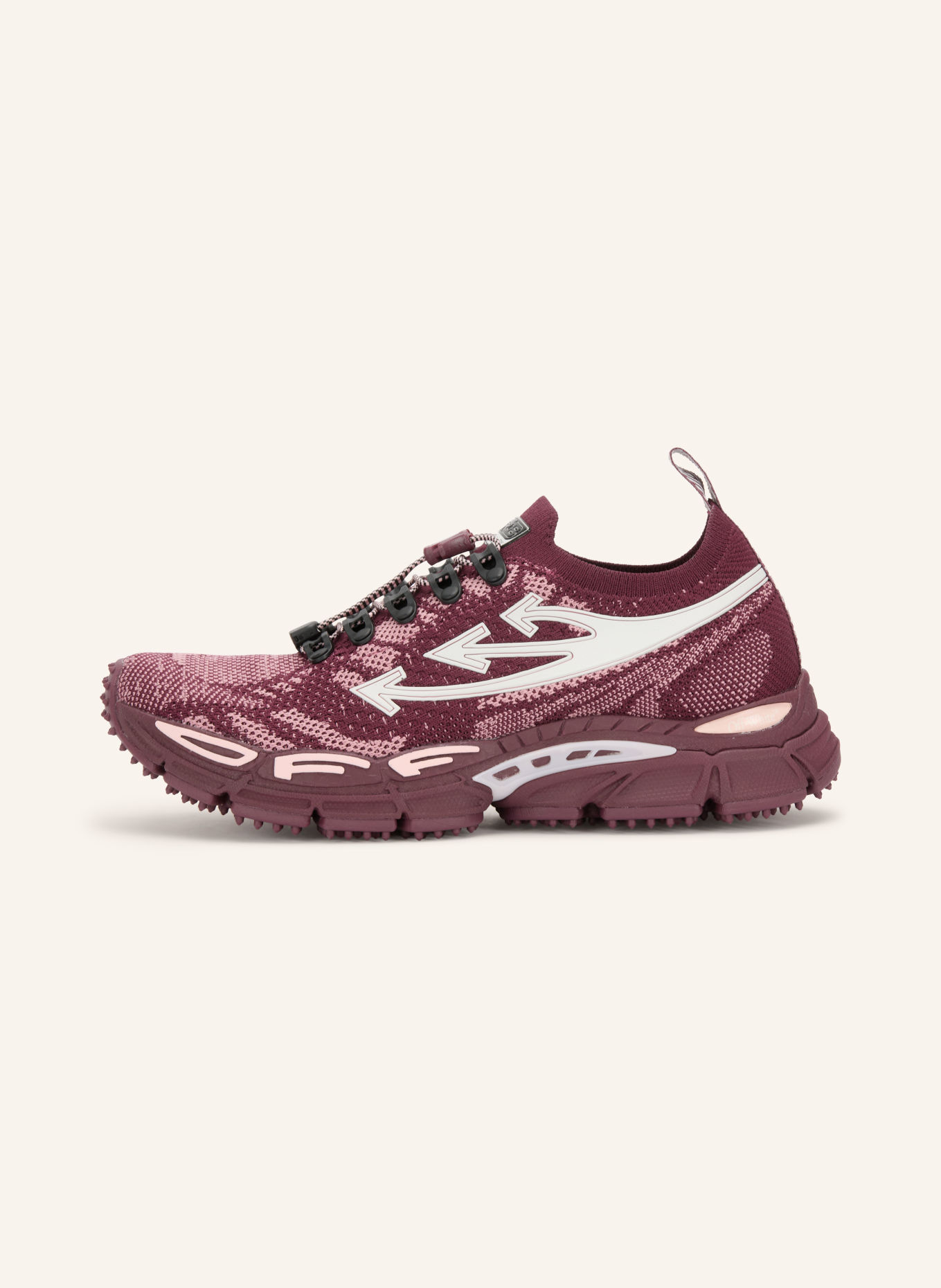 Off-White Sneakersy BE RIGHT BACK: LILA / RÓŻOWY / JASNOFIOLETOWY