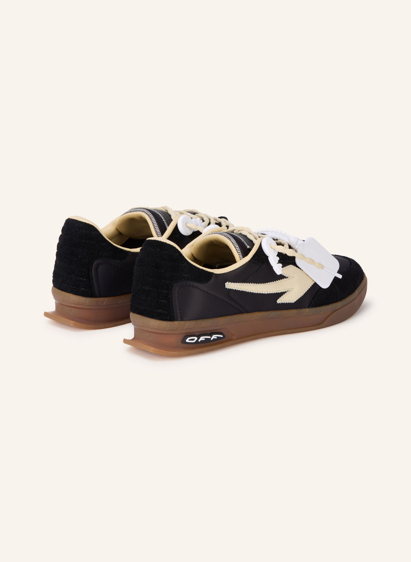 Off-White Sneaker END OF PLAY: SCHWARZ / CREME