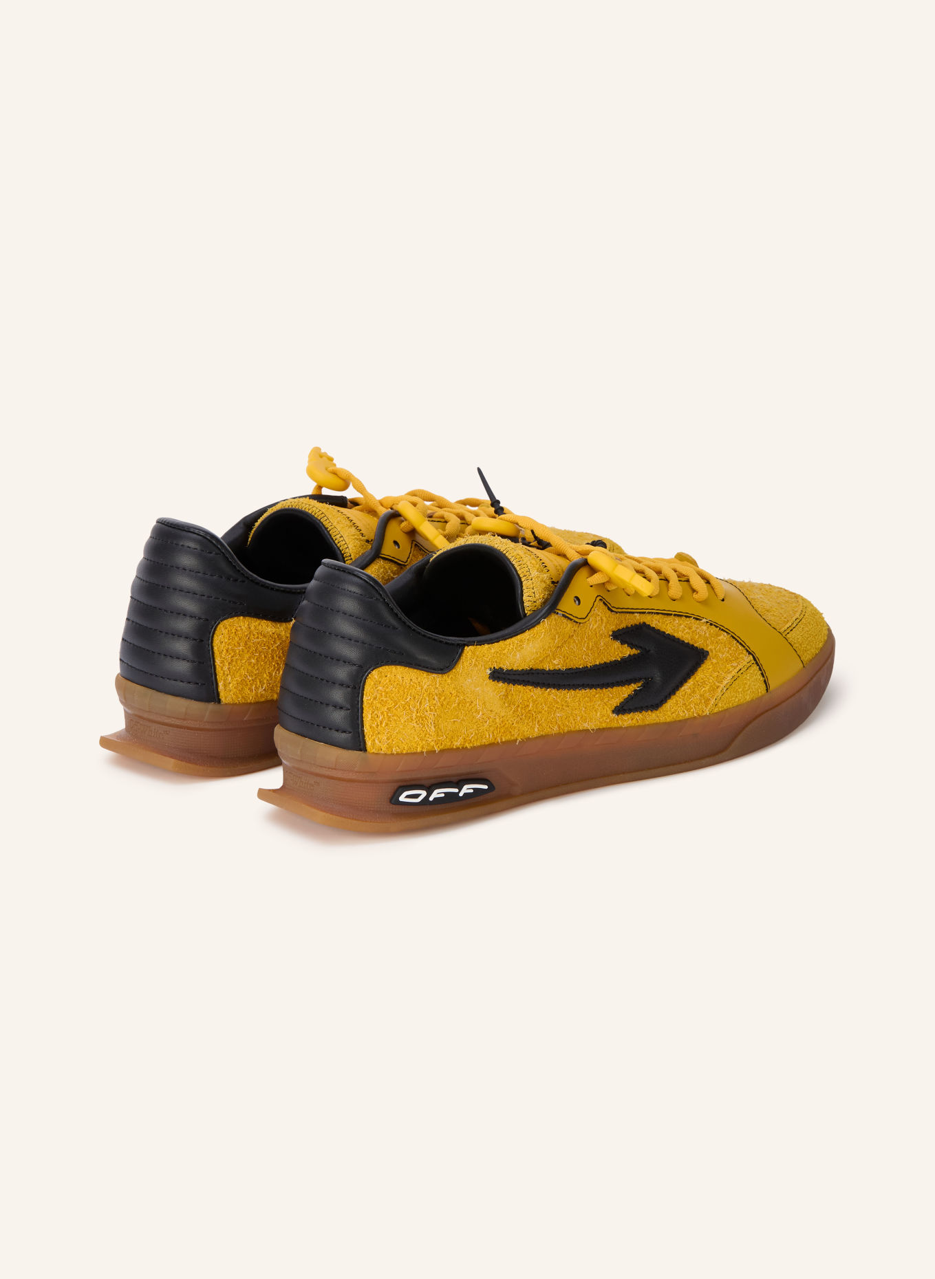 Off-White Sneaker END OF PLAY: GELB / SCHWARZ