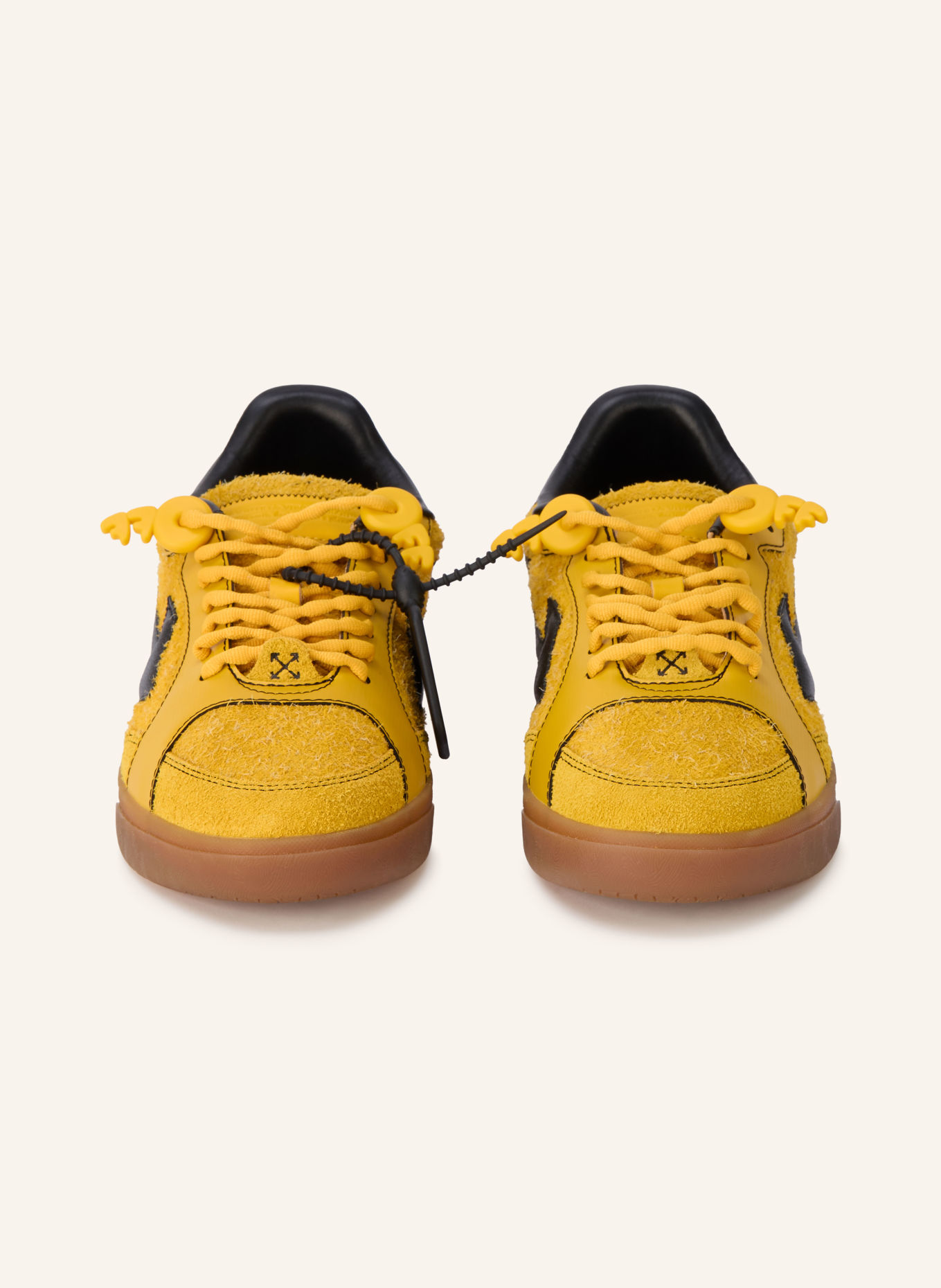 Off-White Sneaker END OF PLAY: GELB / SCHWARZ
