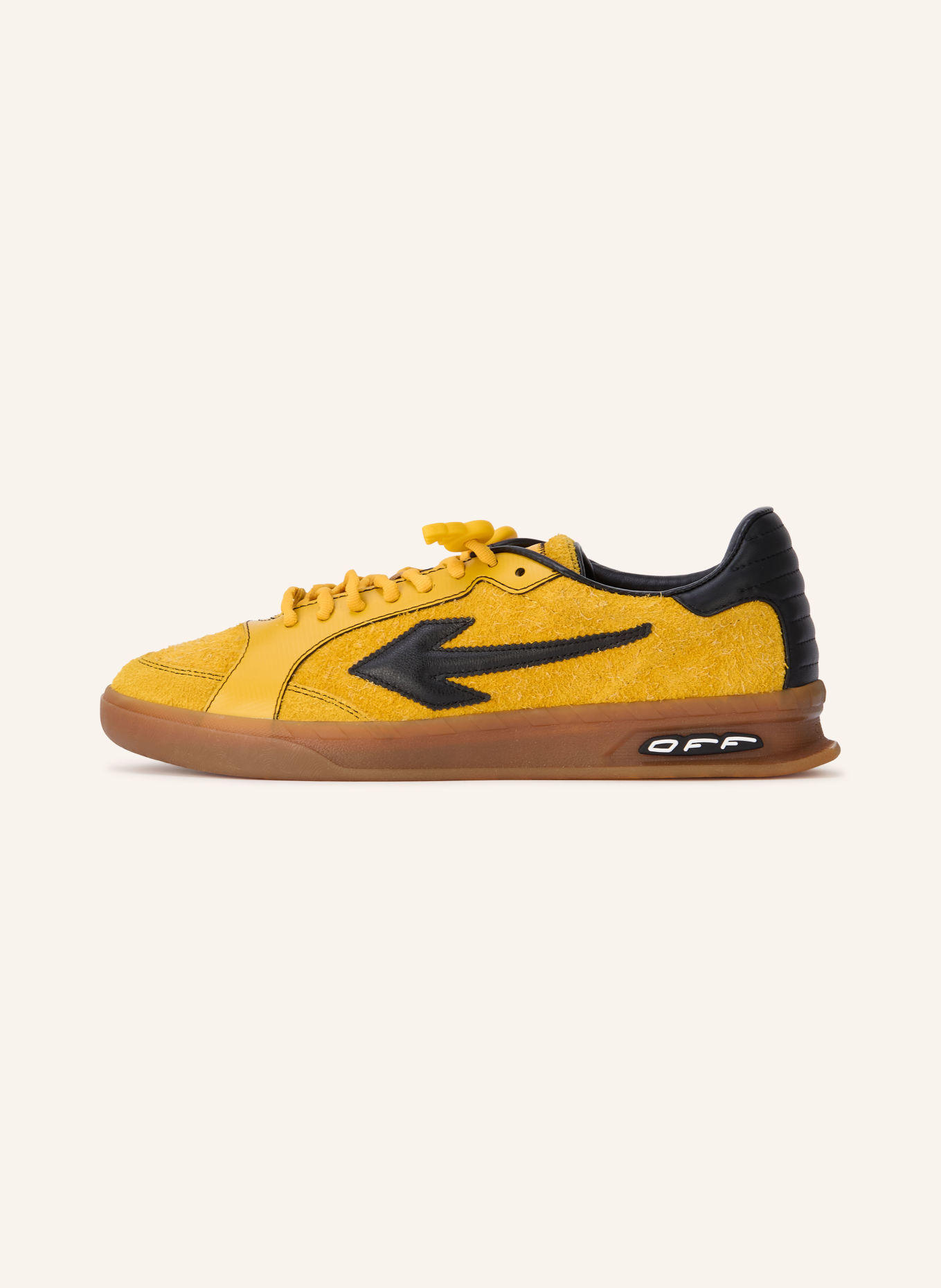 Off-White Sneaker END OF PLAY: GELB / SCHWARZ