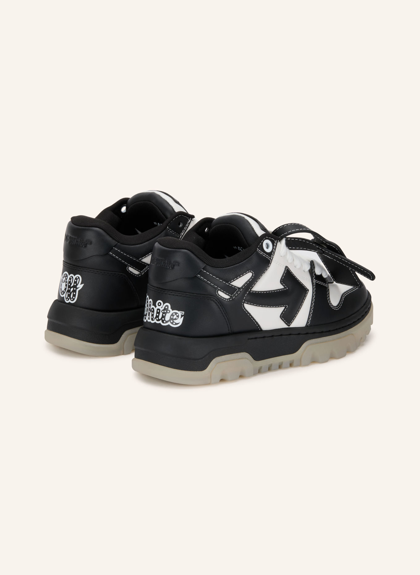Off-White Sneakers OUT OFF OFFICE: NOIR / BLANC