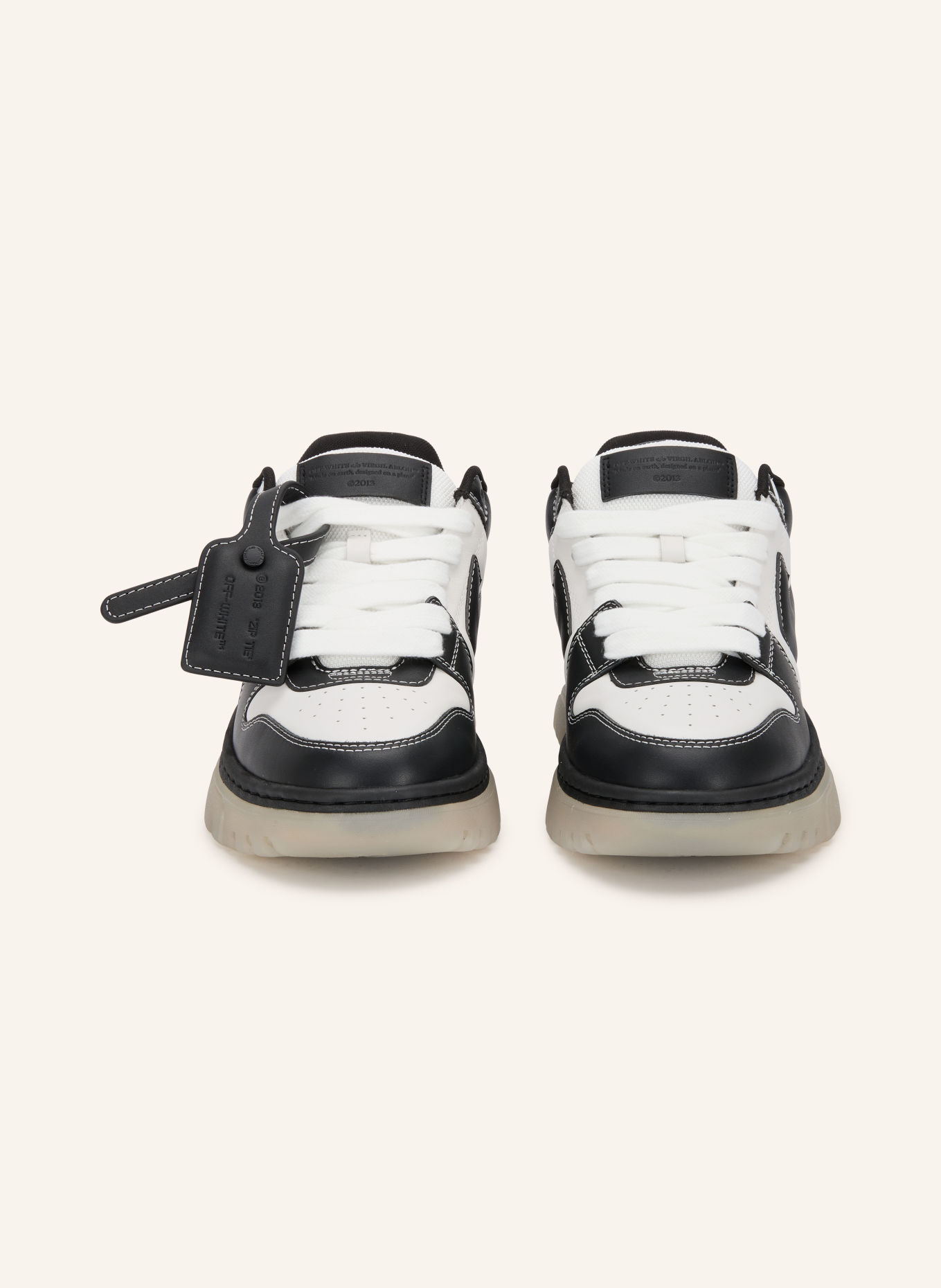 Off-White Sneakers OUT OFF OFFICE: NOIR / BLANC