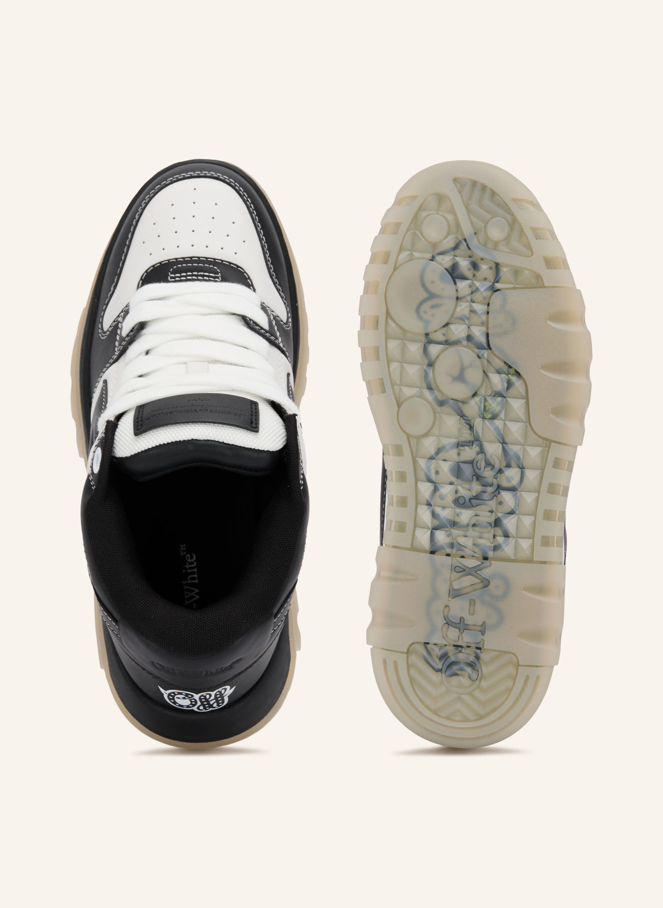Off-White Sneakers OUT OFF OFFICE: NOIR / BLANC