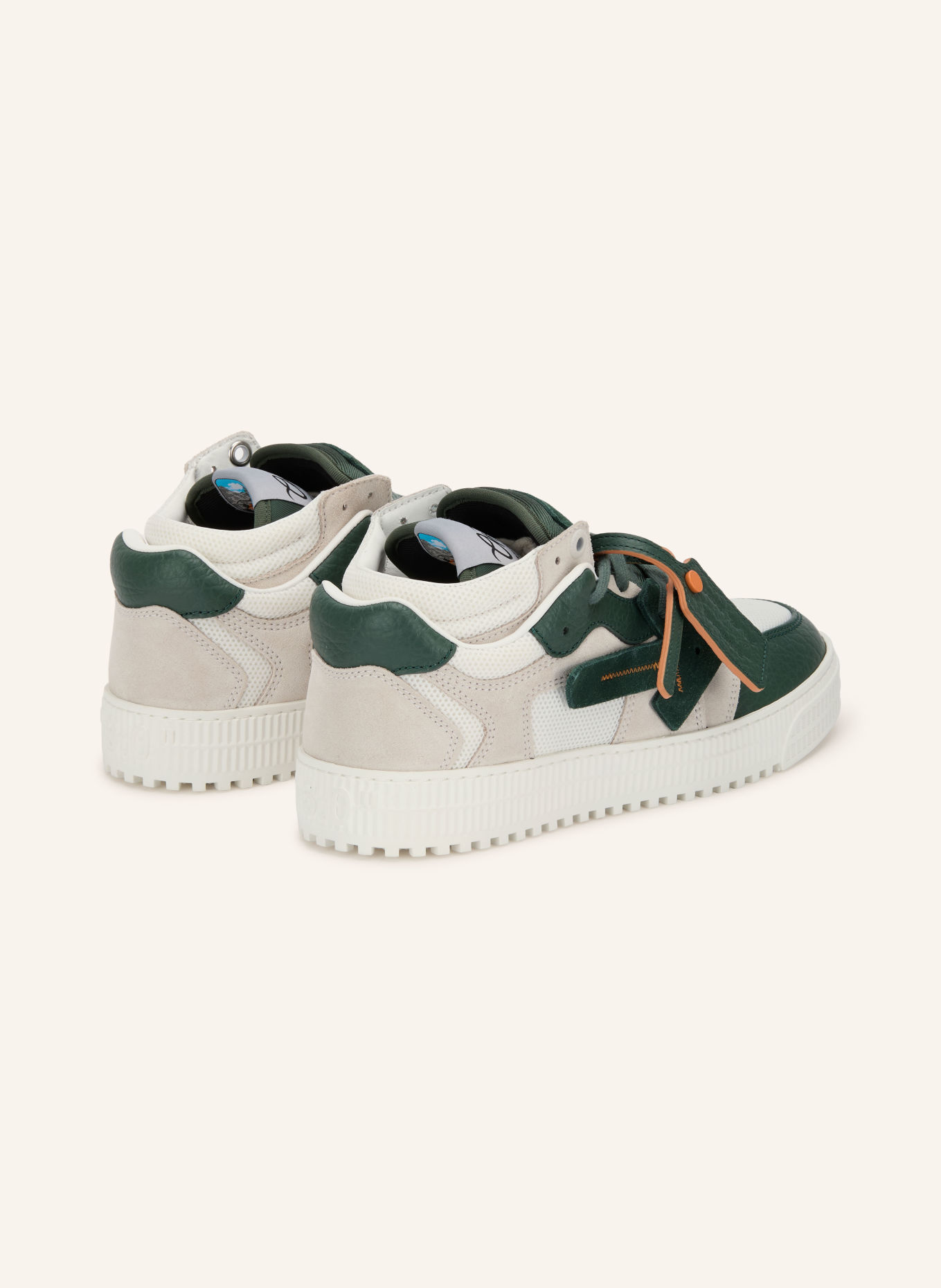 Off-White Sneakersy FLOATING ARROW 3.0: CIEMNOZIELONY / BIAŁY