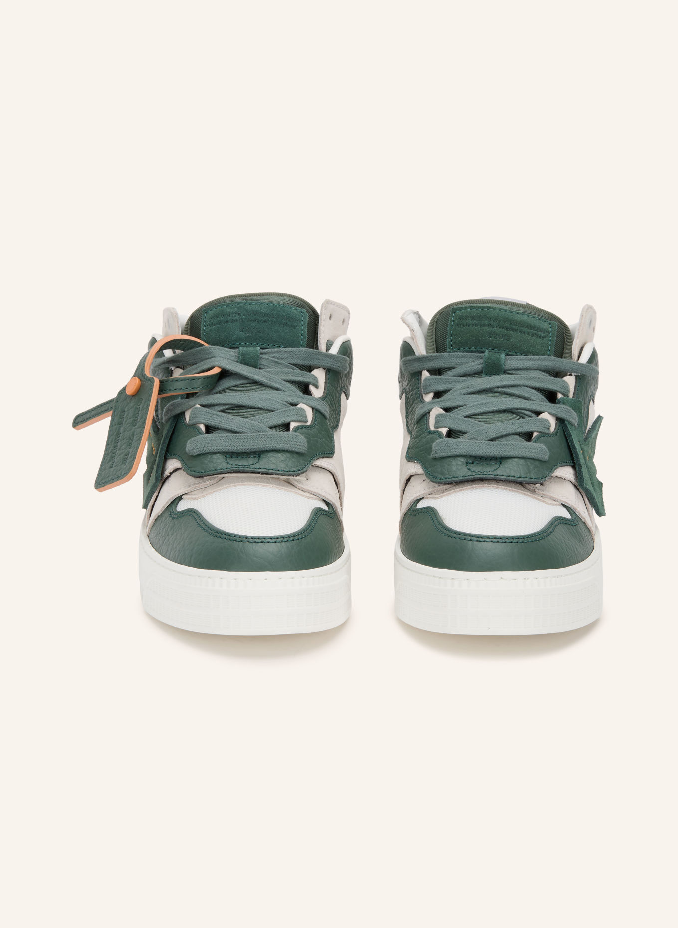 Off-White Sneakersy FLOATING ARROW 3.0: CIEMNOZIELONY / BIAŁY