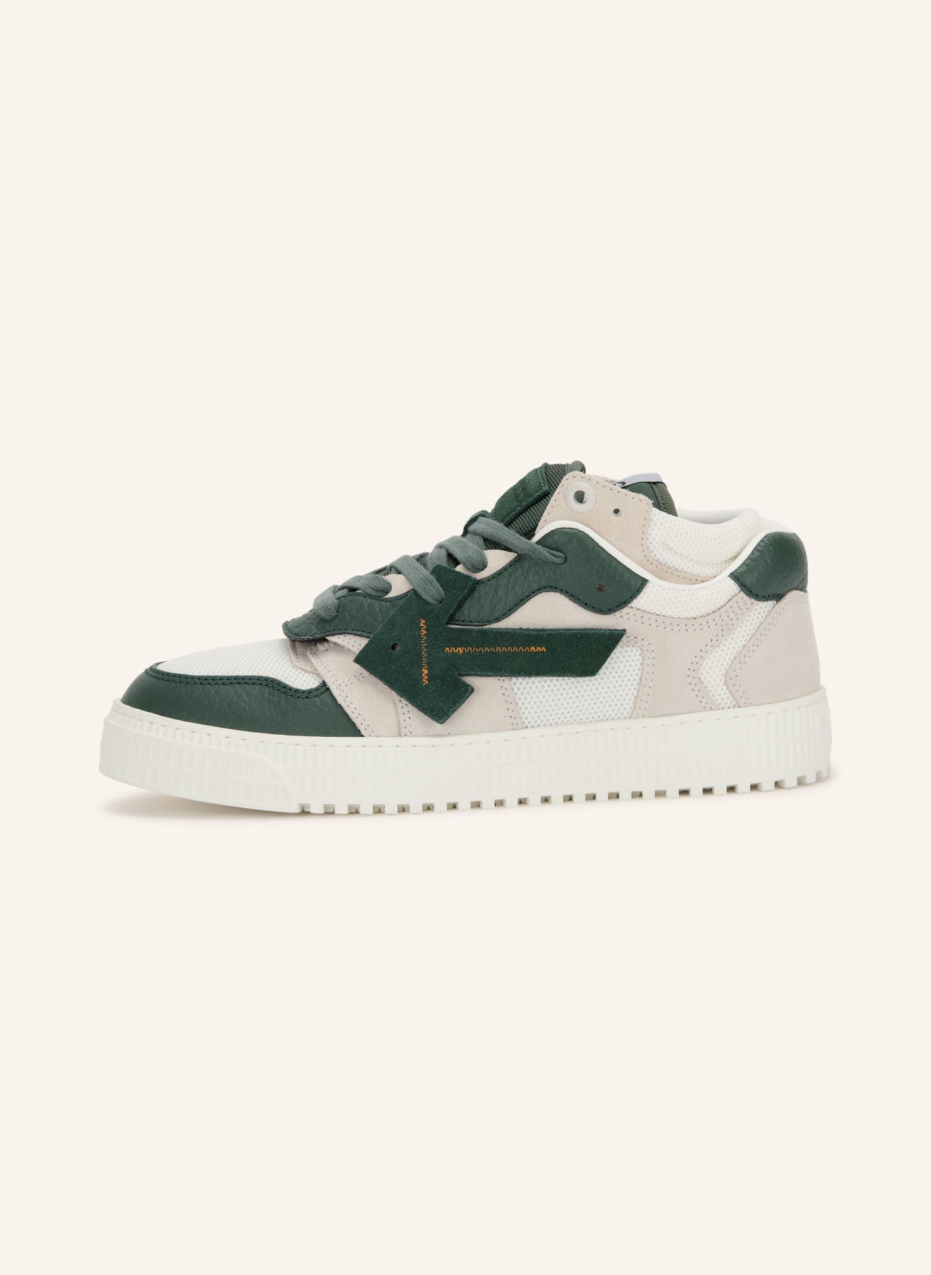 Off-White Sneakersy FLOATING ARROW 3.0: CIEMNOZIELONY / BIAŁY
