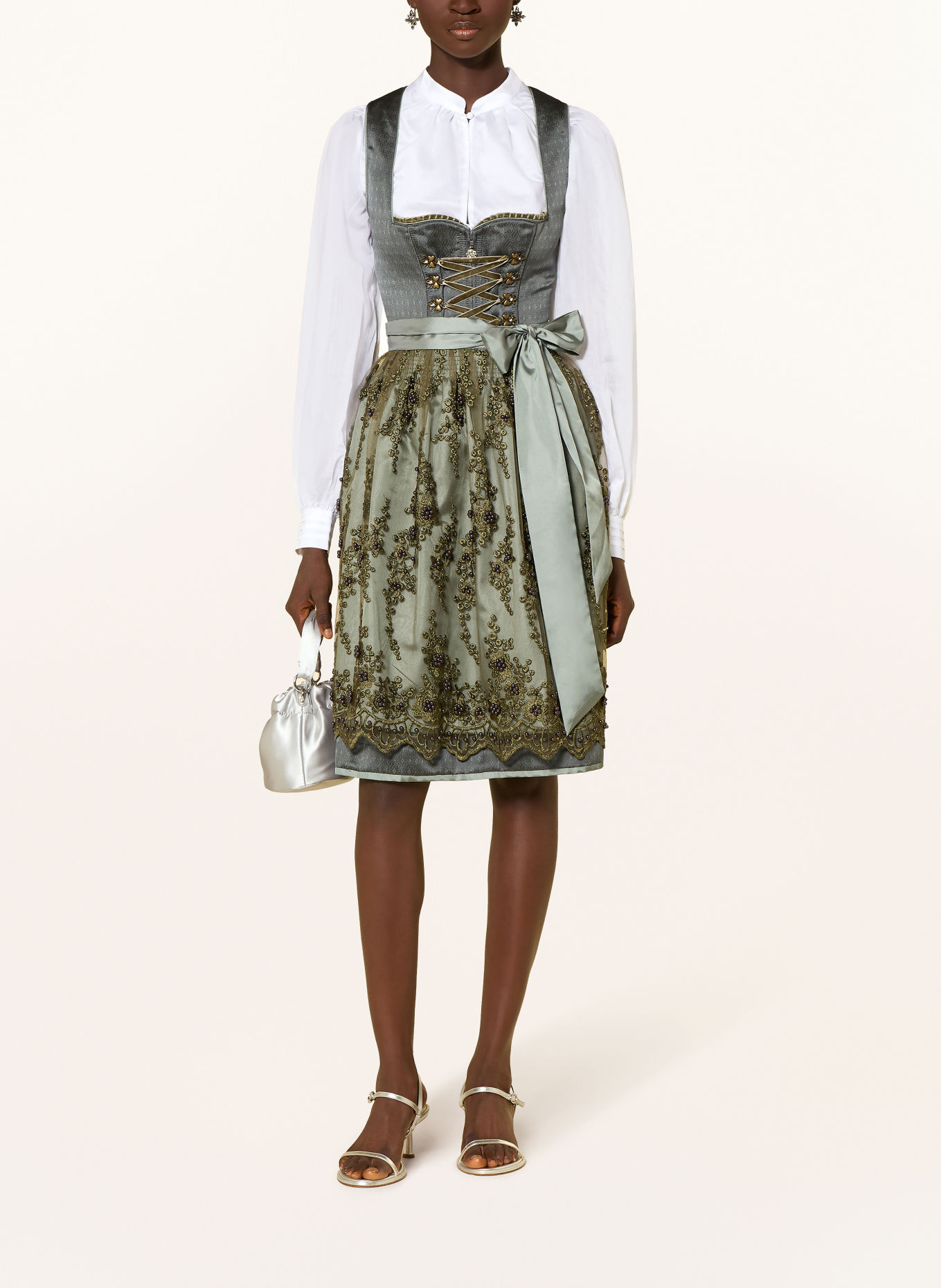 KRÜGER Blouse Dirndl ALENJA: BLANC