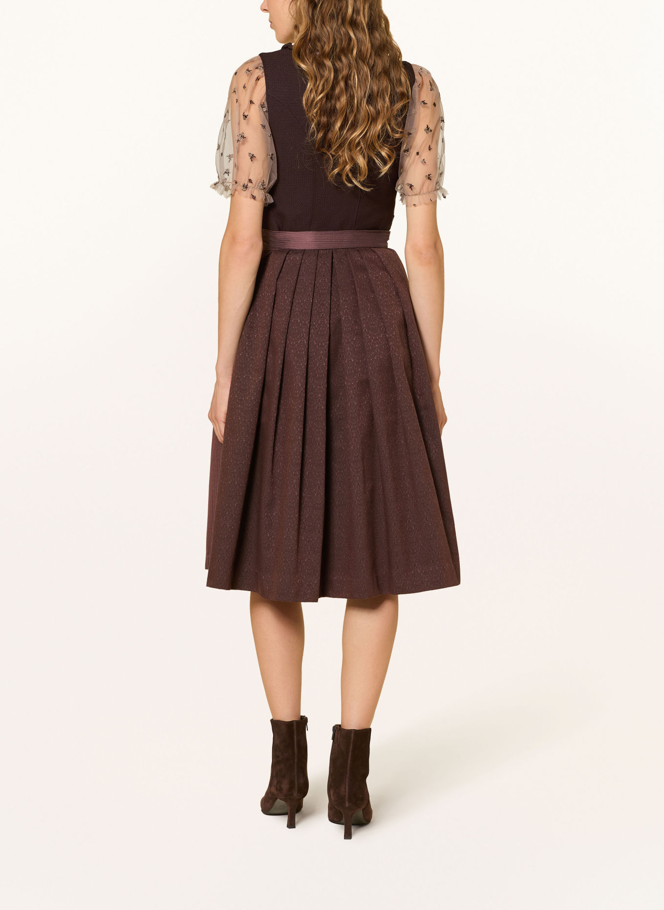 KRÜGER ORLINAE Dirndl: DARK RED