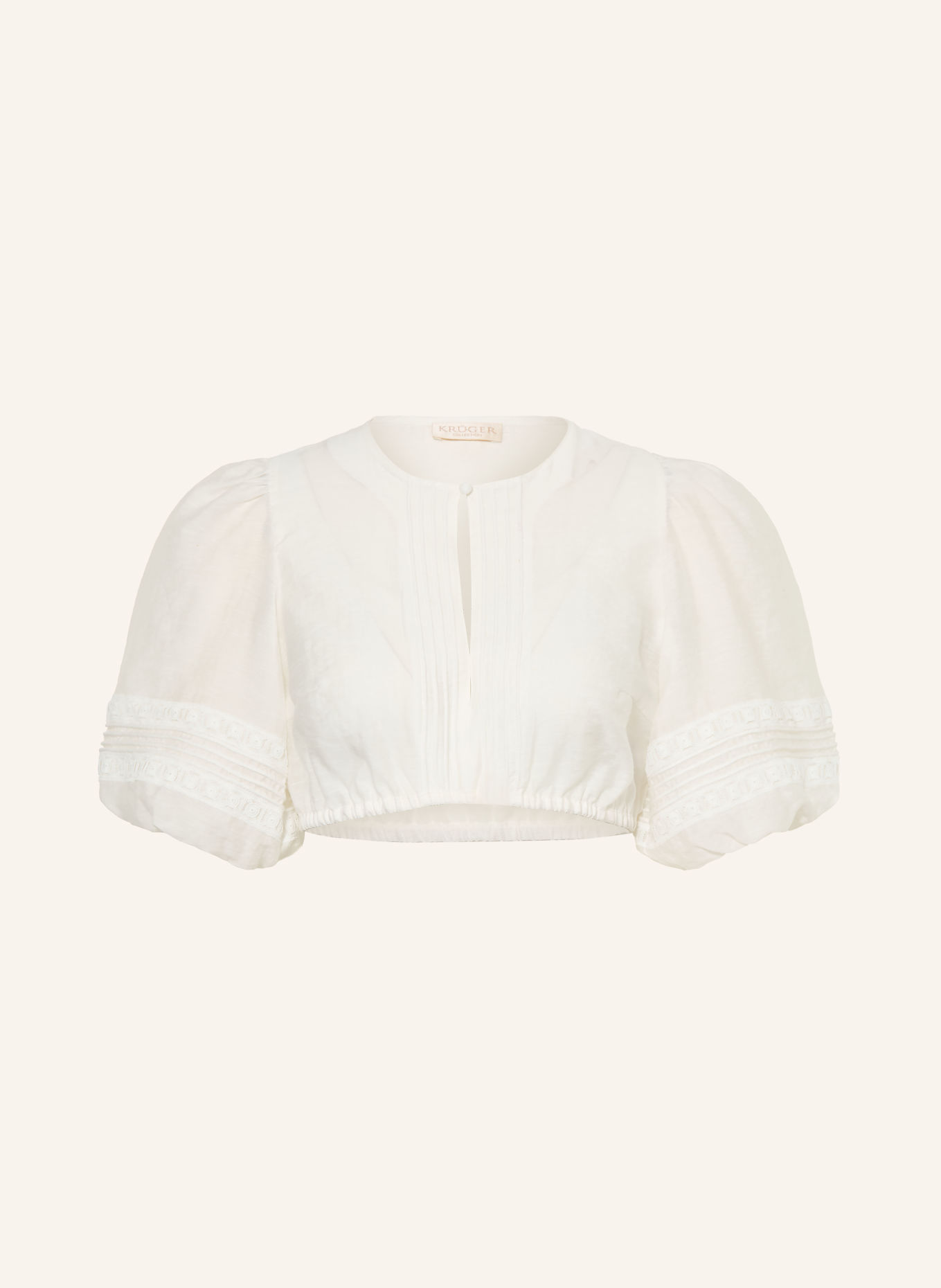 KRÜGER Dirndlbluse MARNELA: ECRU