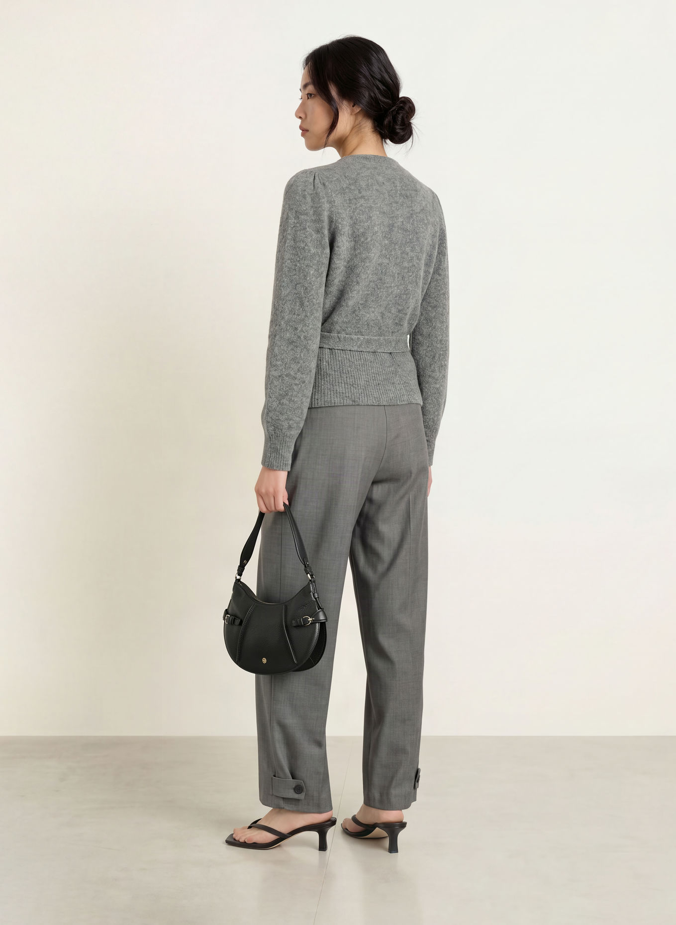 co'couture ROGERCC Cardigan: GRAY