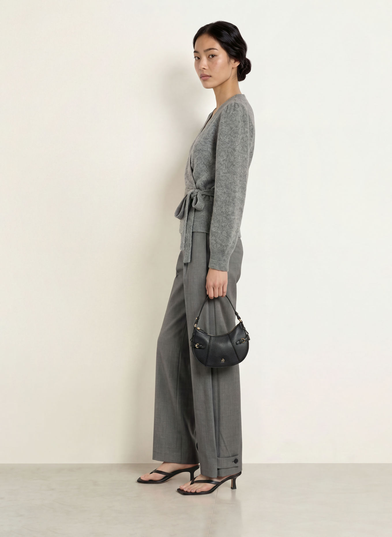 co'couture ROGERCC Cardigan: GRAY