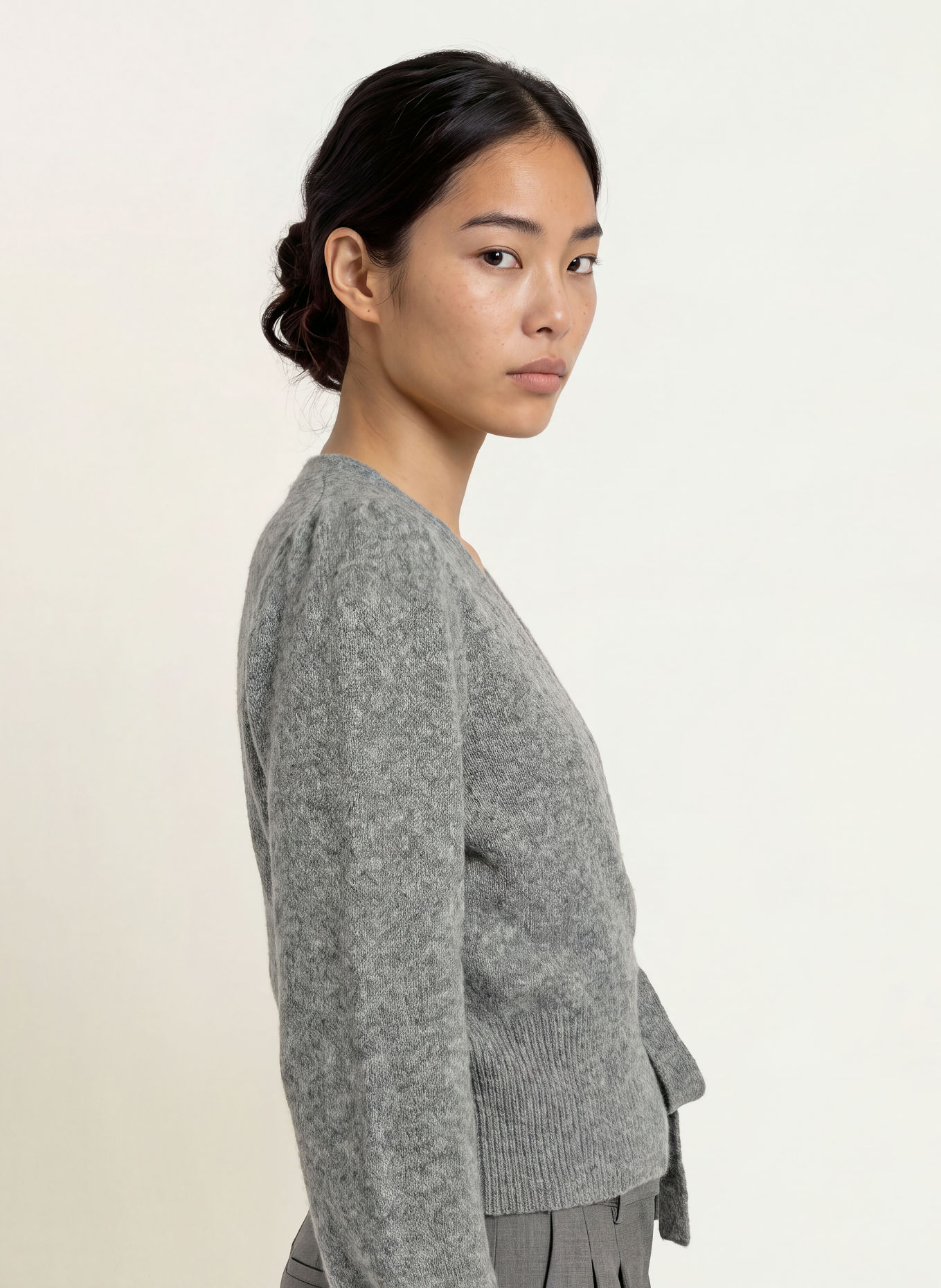 co'couture ROGERCC Cardigan: GRAY