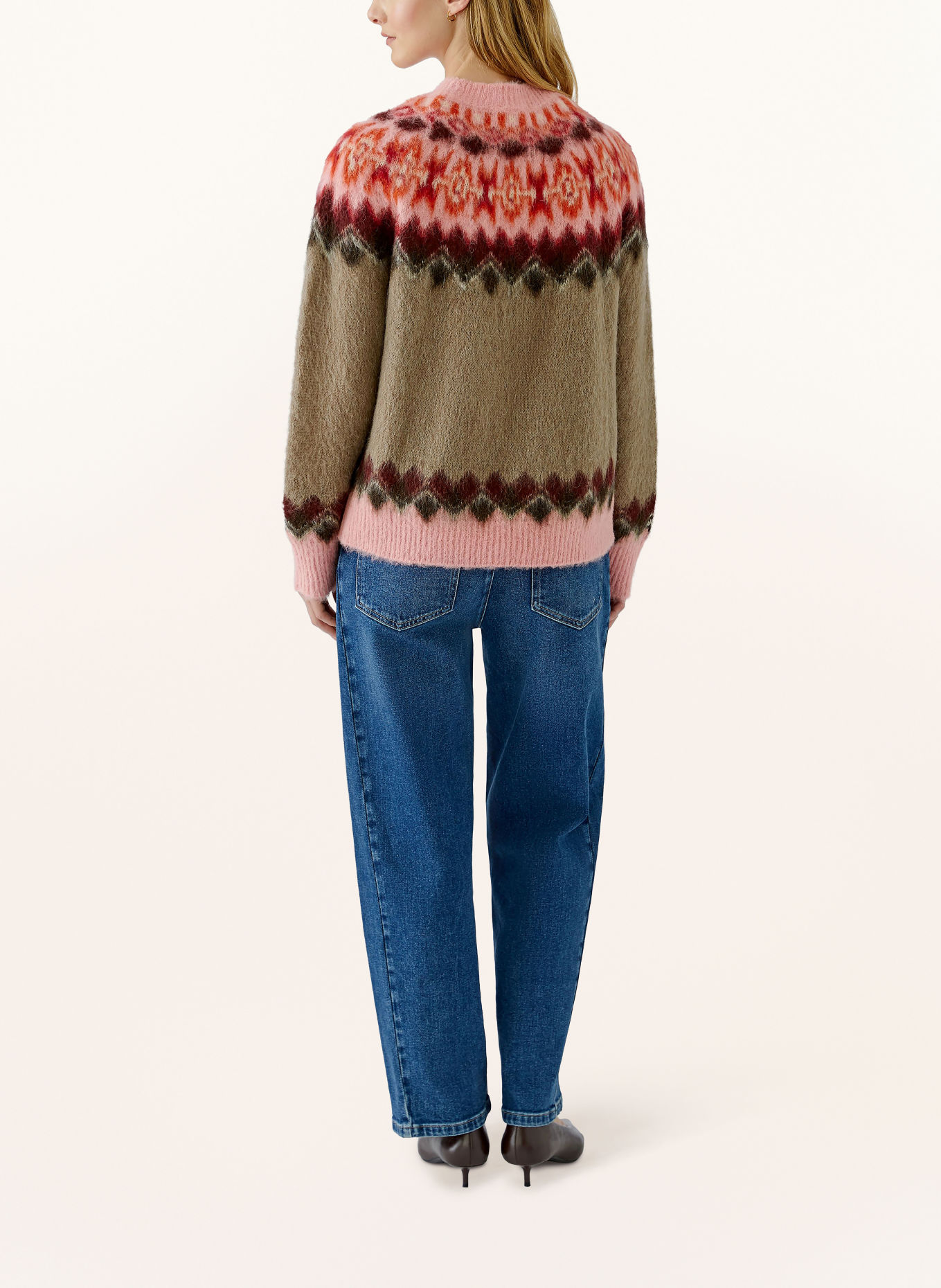 Oui Trui: TAUPE / ROZE / DONKERROOD