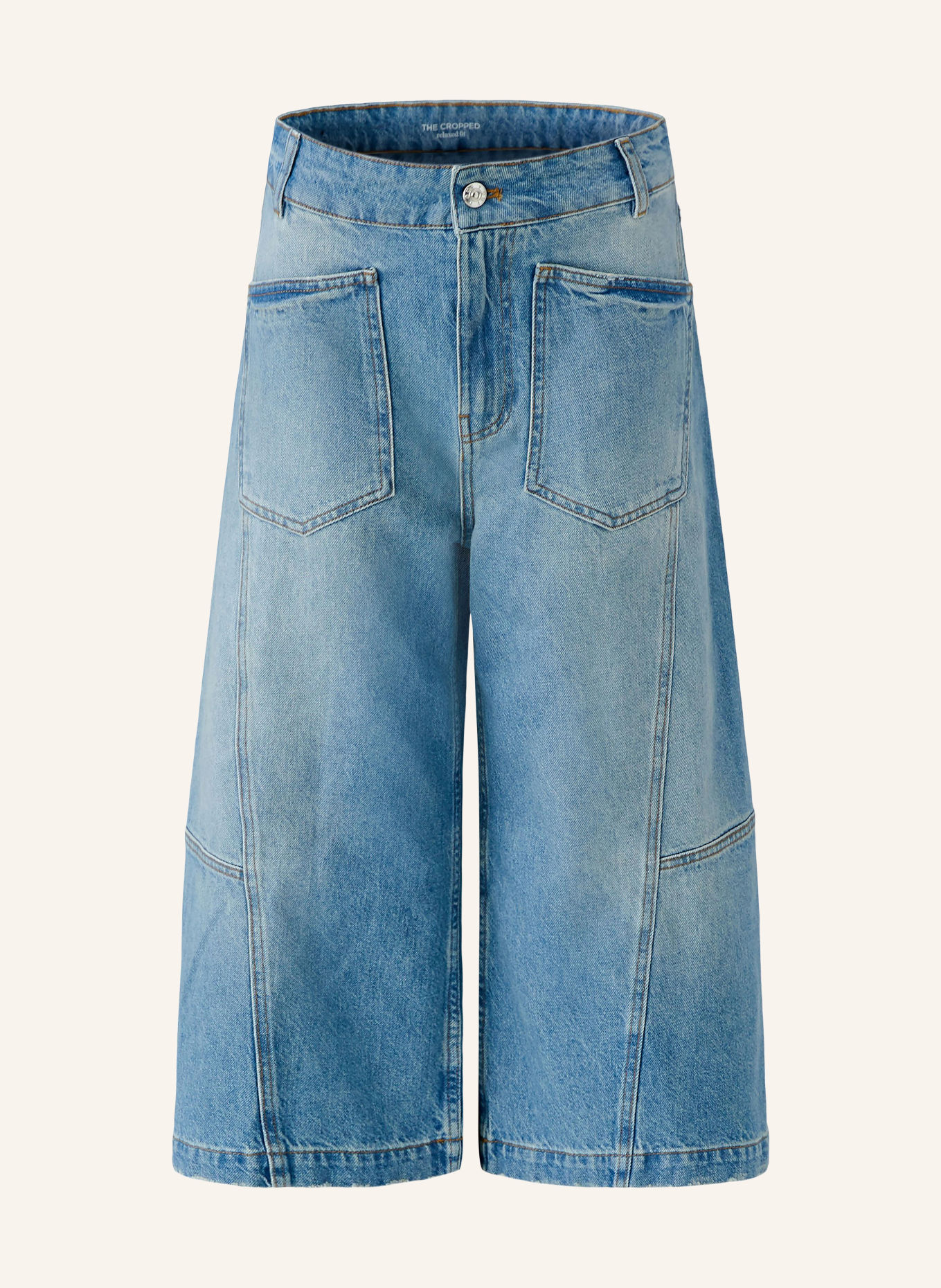 Oui Cropped Jeans: 5354 denim medium us