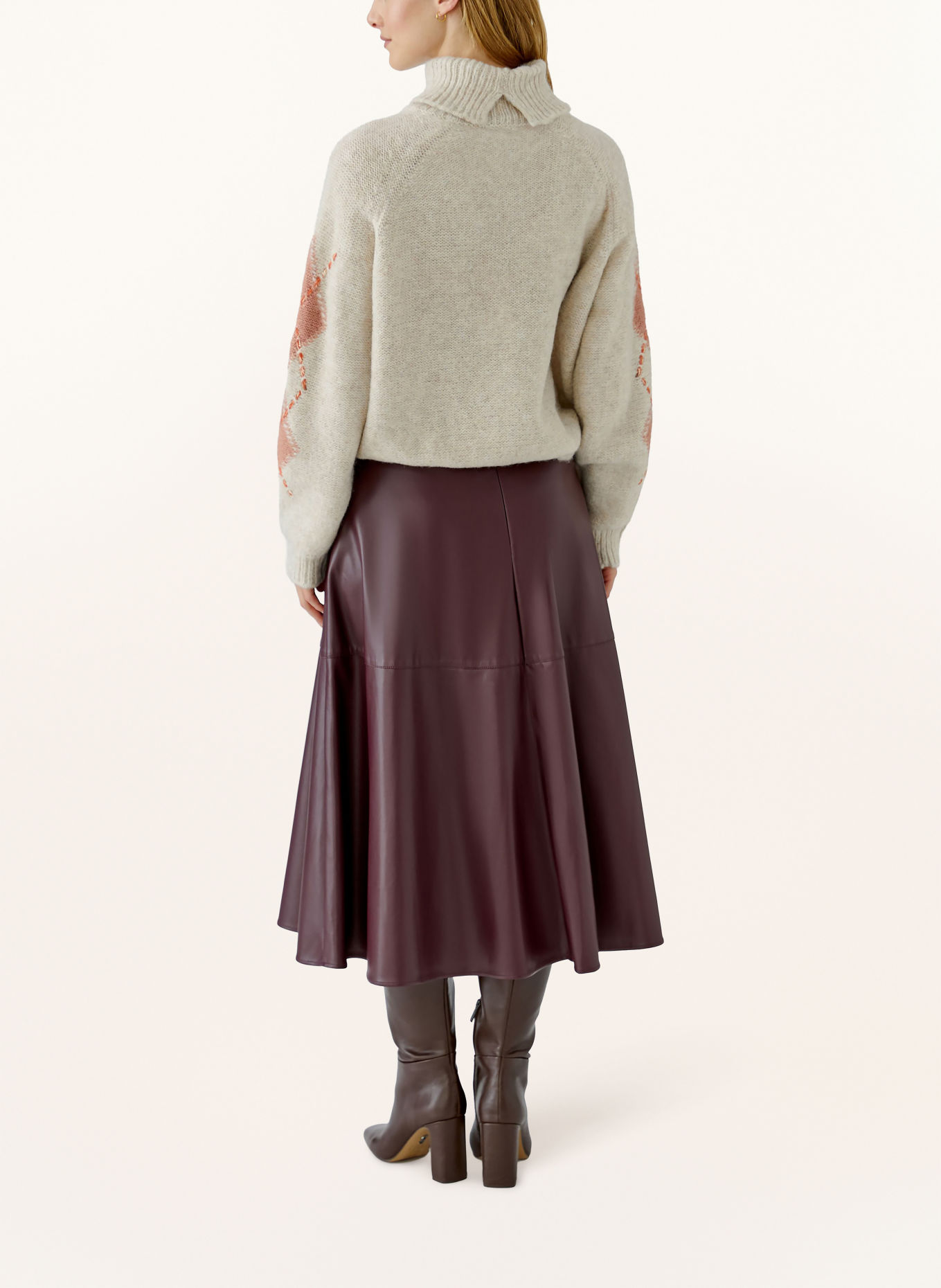 Oui Coltrui: ECRU / VIEUX ROSE / DONKERROOD