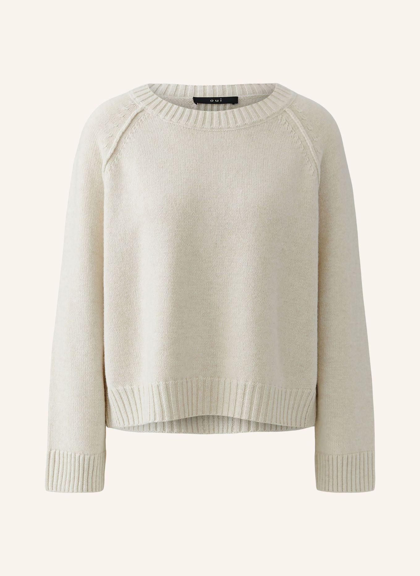 Oui Sweater: CREAM