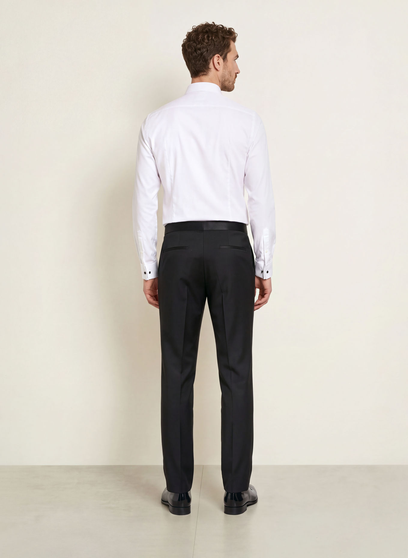 BOSS Koszula HANK Slim Fit: BIAŁY
