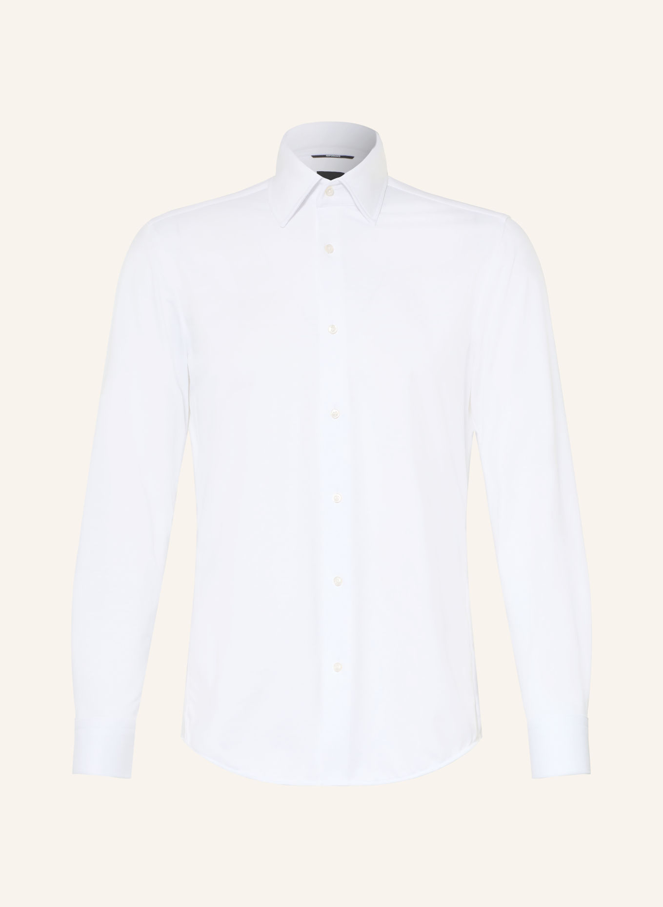 BOSS Koszula HANK Slim Fit: BIAŁY