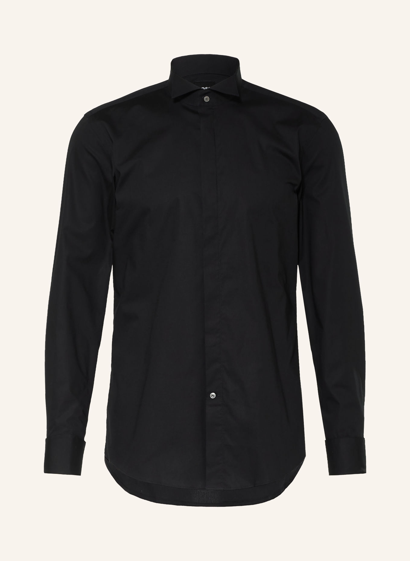 BOSS Smoking-Hemd HANK Slim Fit: SCHWARZ