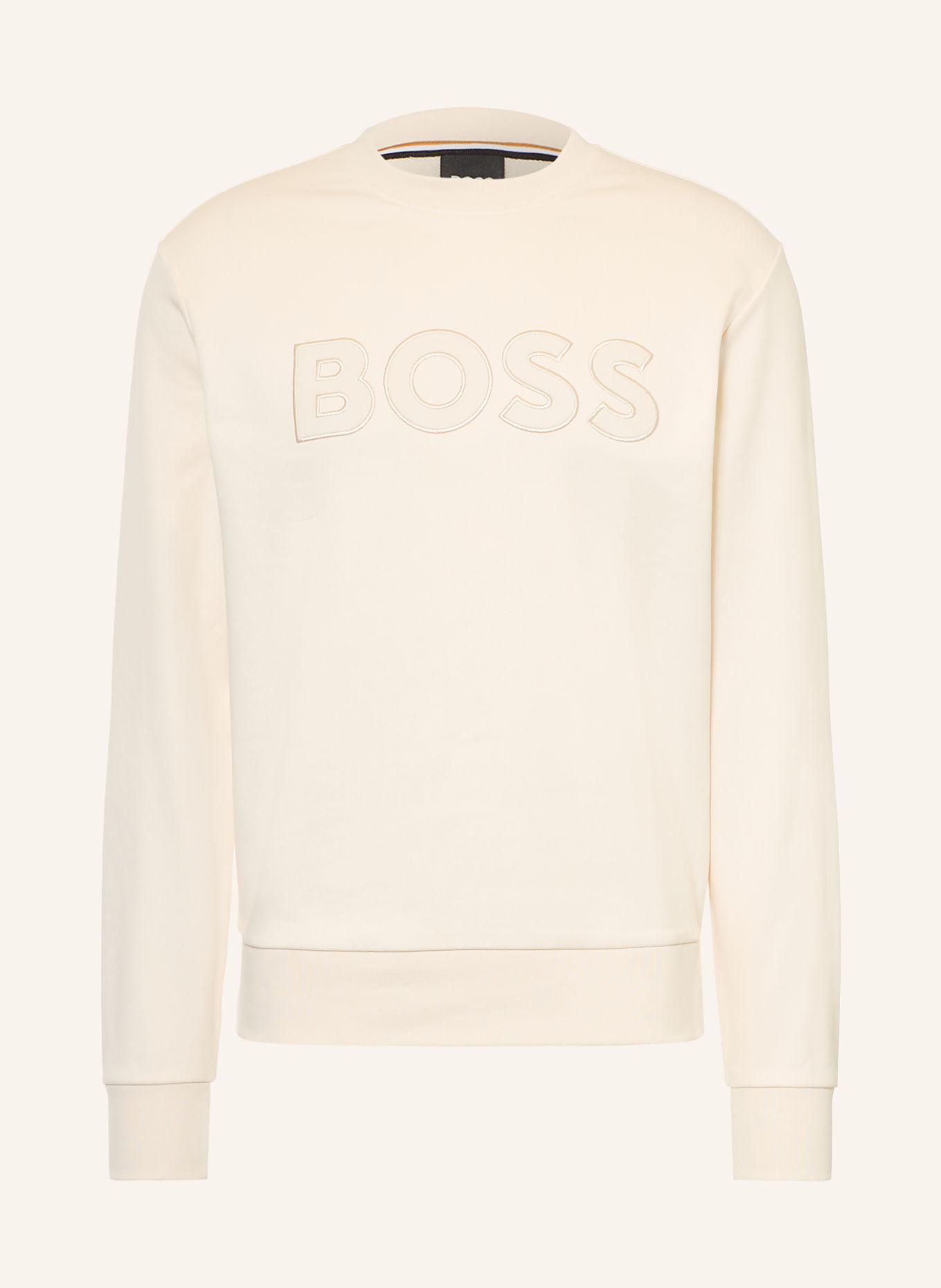 BOSS SOLERI Sweatshirt: ECRU