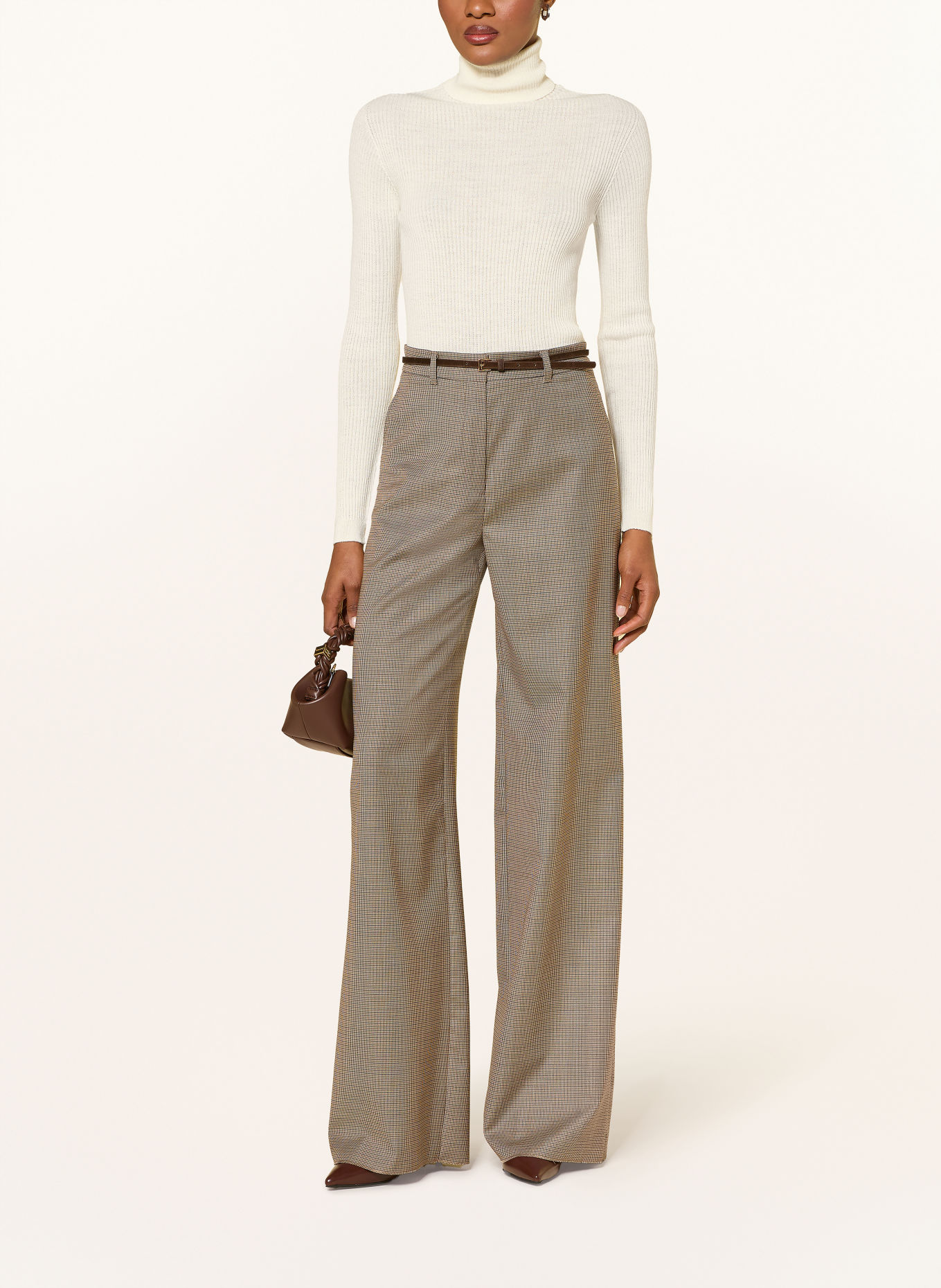 ESSENTIEL ANTWERP Rollkragenpullover KELMUSE2: ECRU
