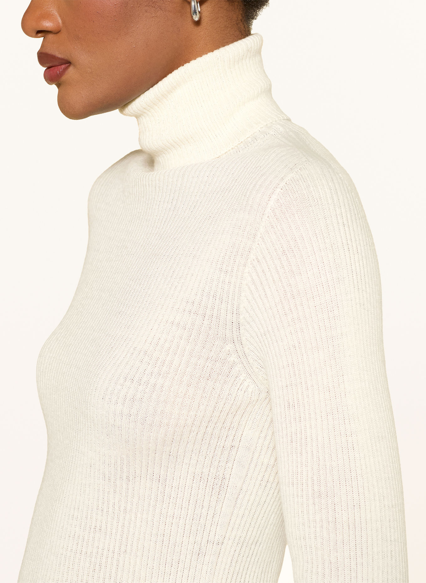 ESSENTIEL ANTWERP Rollkragenpullover KELMUSE2: ECRU