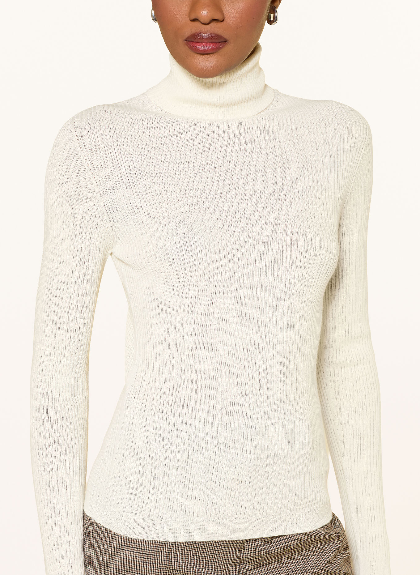 ESSENTIEL ANTWERP Rollkragenpullover KELMUSE2: ECRU