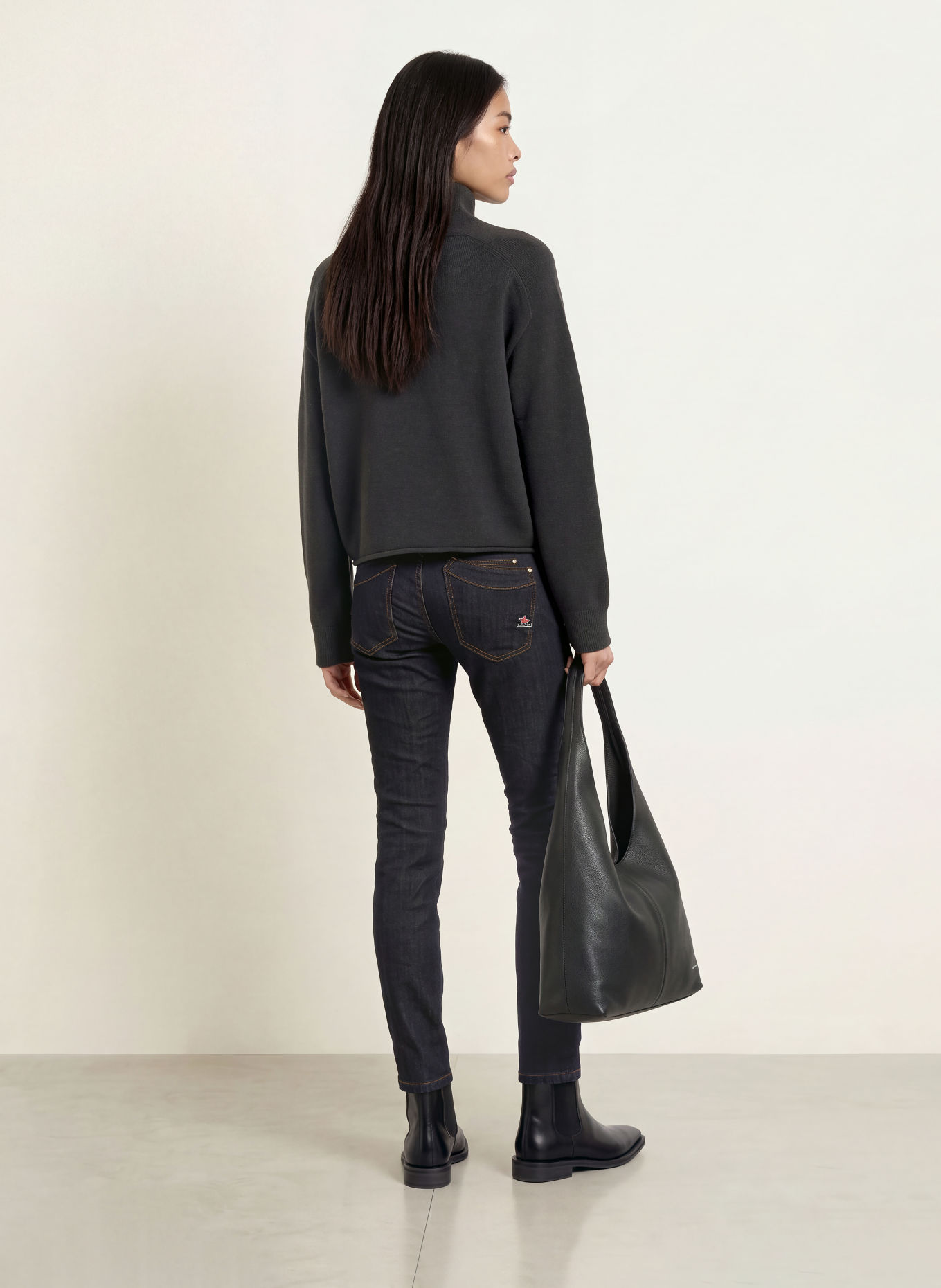 Buena Vista Skinny Jeans MALIBU CROPPED: 9195 raw denim