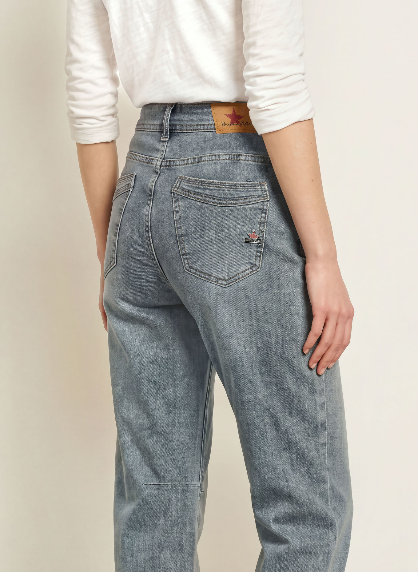 Buena Vista Barrel Jeans RELAXED MALIBU: 9183 light anthra