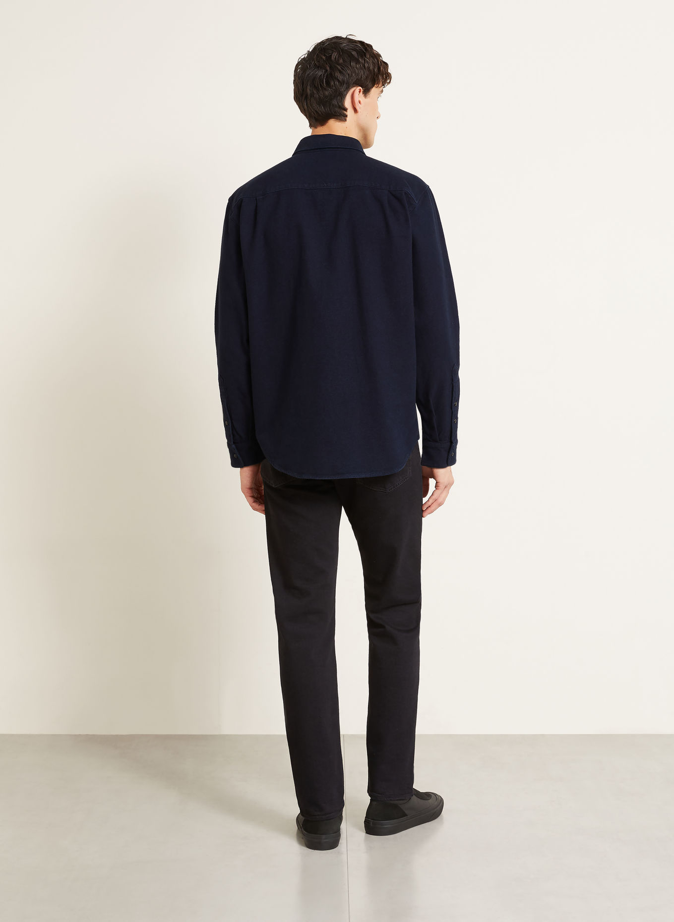 STONE ISLAND Jeanshemd DENIM PROJECT Extra Slim Fit: DUNKELBLAU