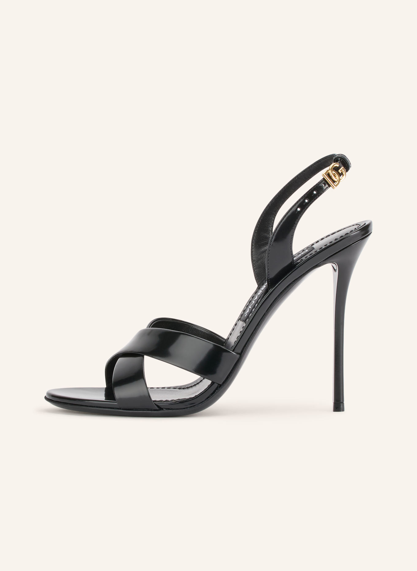 DOLCE & GABBANA Sandaletten: SCHWARZ