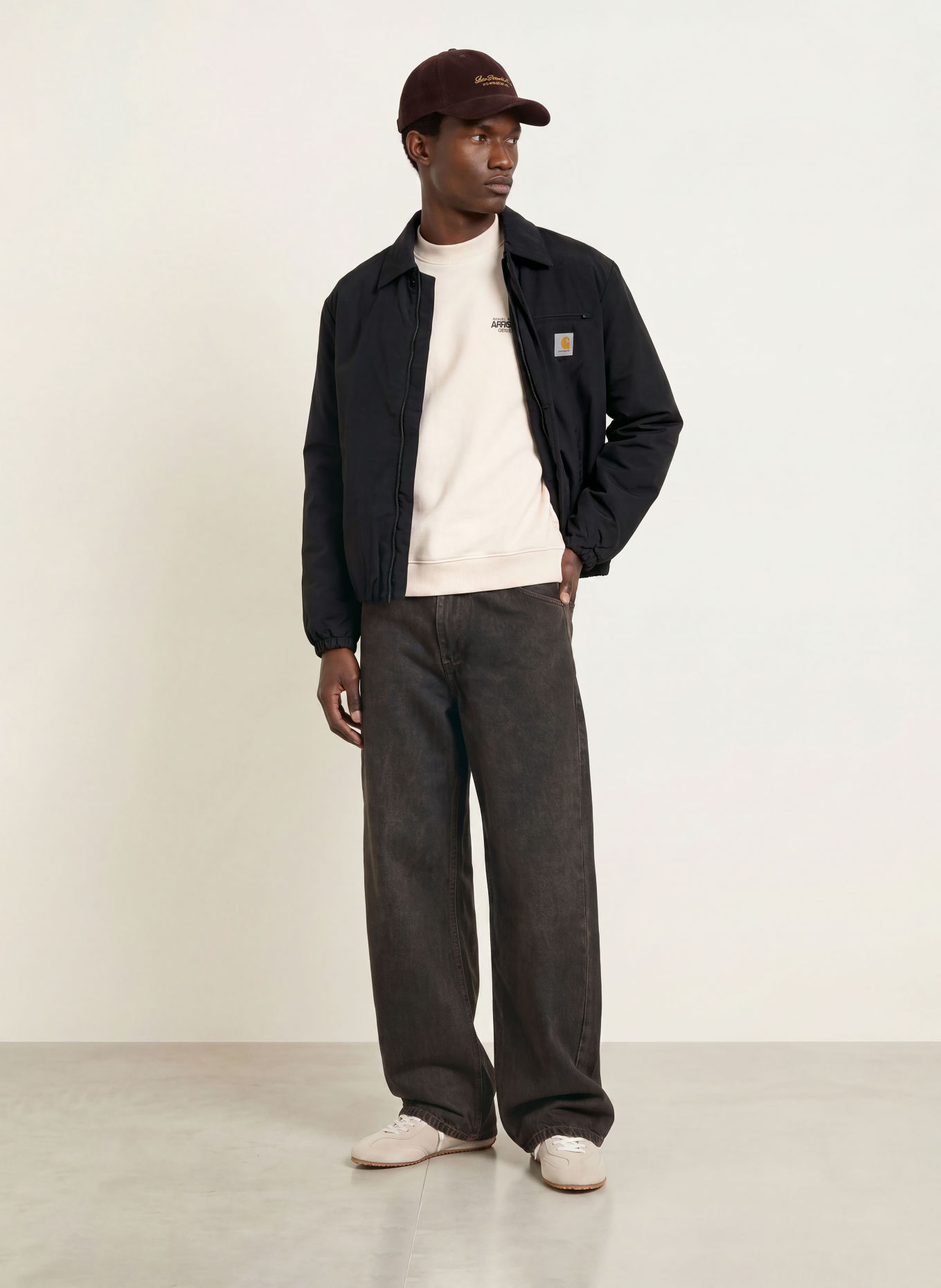 another COTTON LAB Sweatshirt: BEIGE