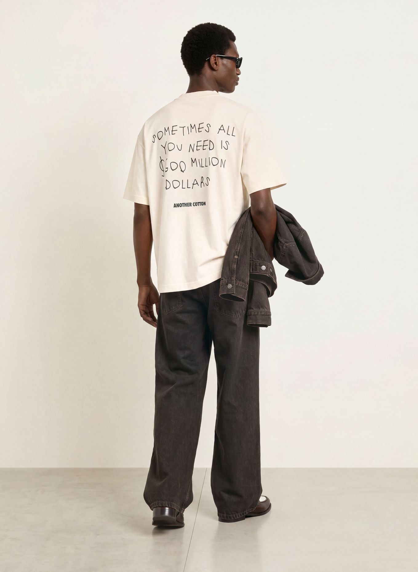 another COTTON LAB T-Shirt: ECRU