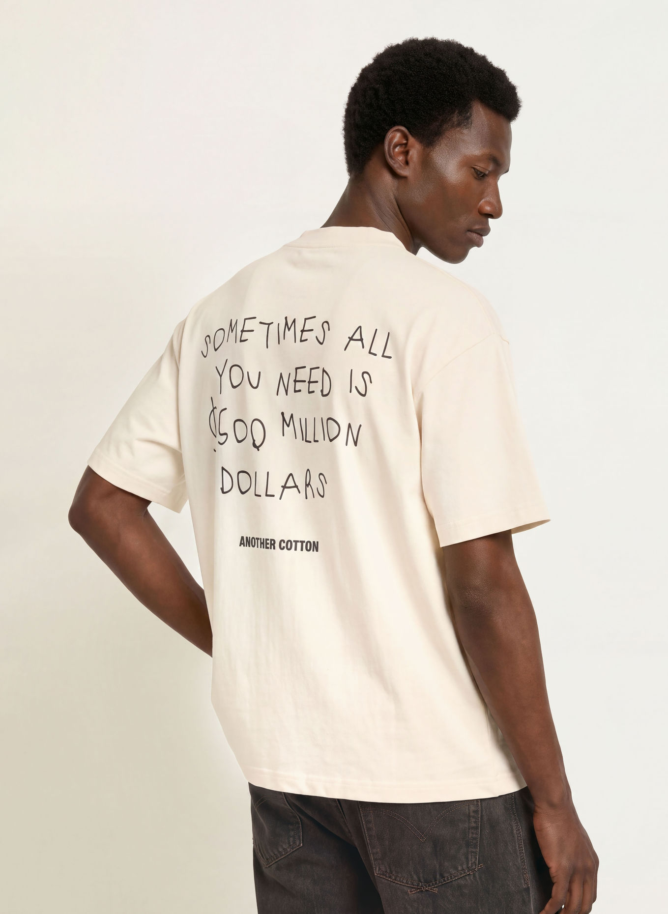another COTTON LAB T-Shirt: ECRU