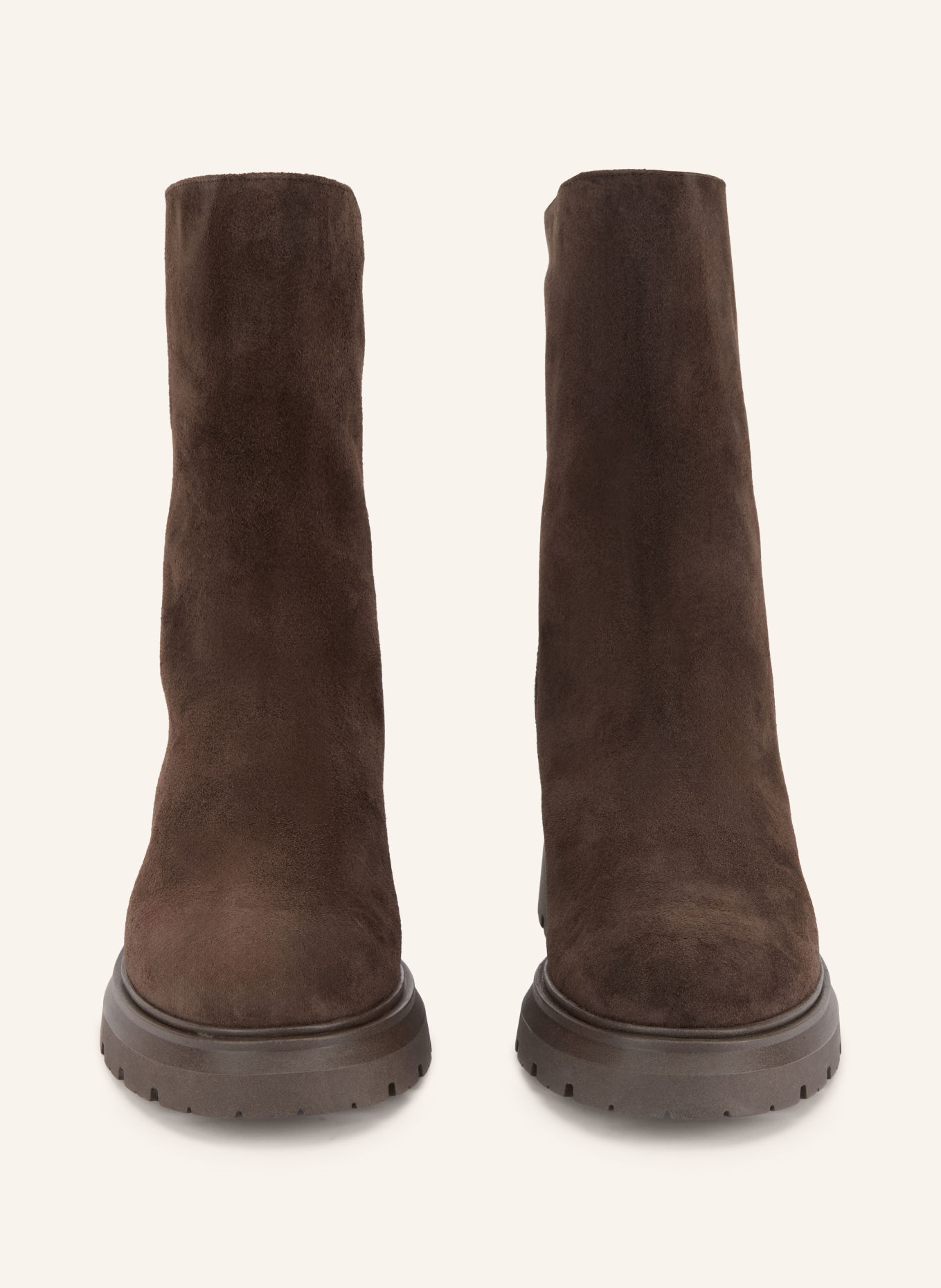 darling harbour Boots: MARRON FONCÉ