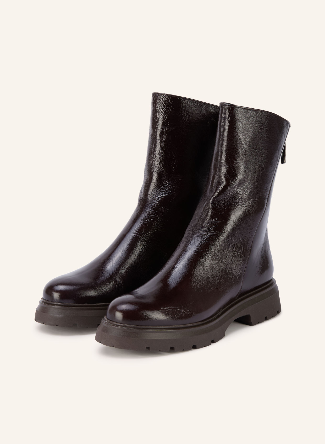 darling harbour Boots: MARRON FONCÉ