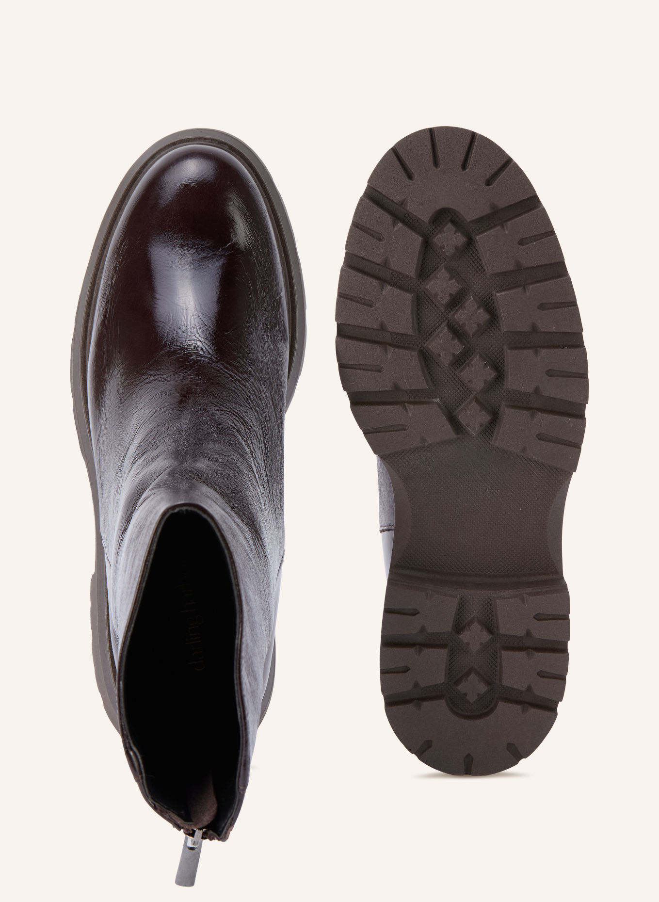 darling harbour Boots: MARRON FONCÉ