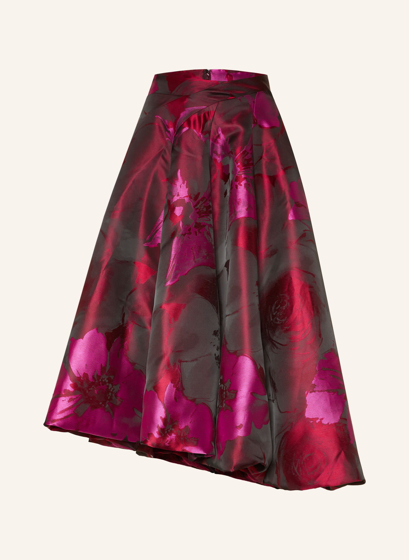TALBOT RUNHOF Jacquardrok: ROOD / ROZE / DONKERROOD