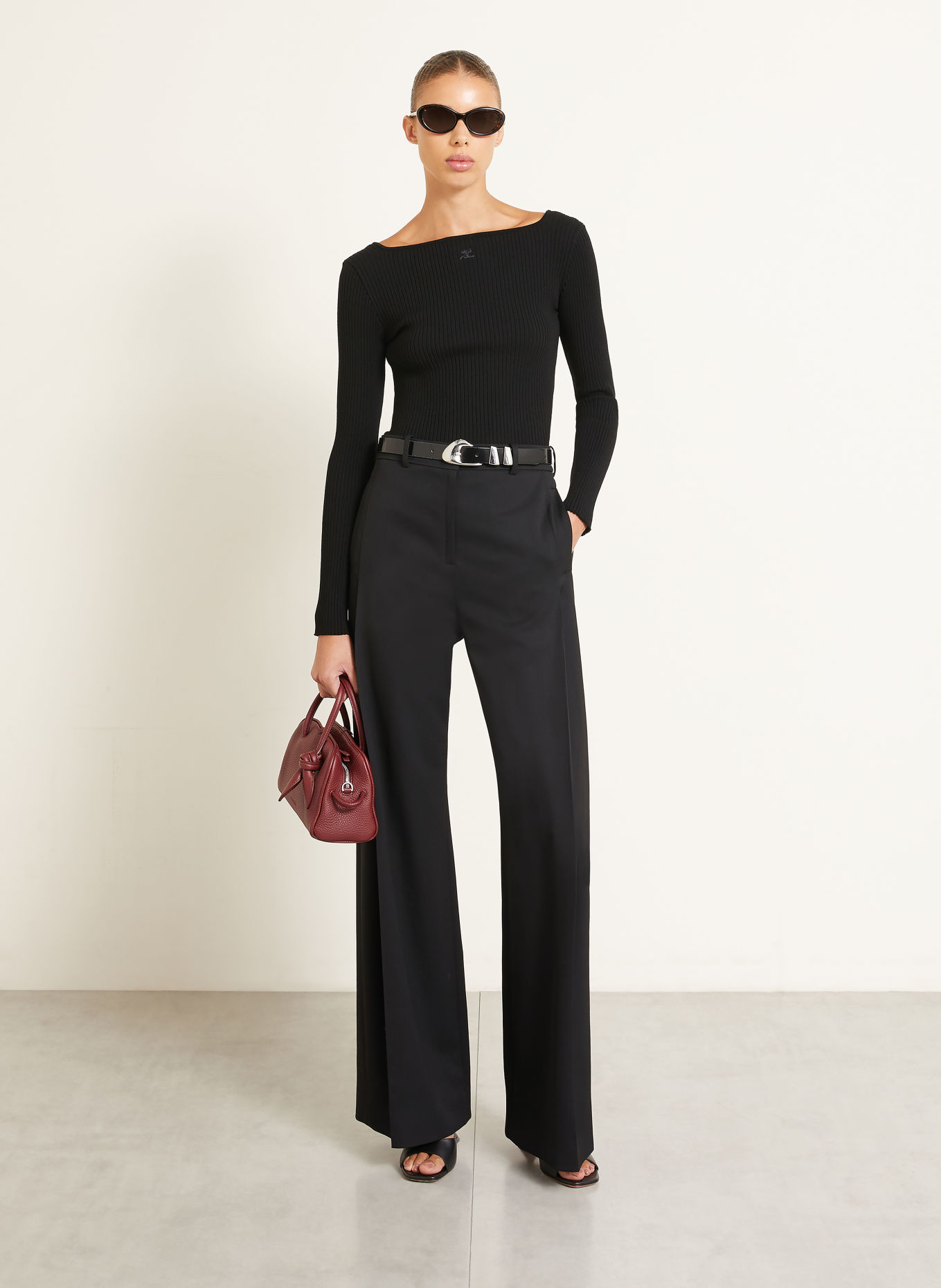 Courrèges Sweater: BLACK