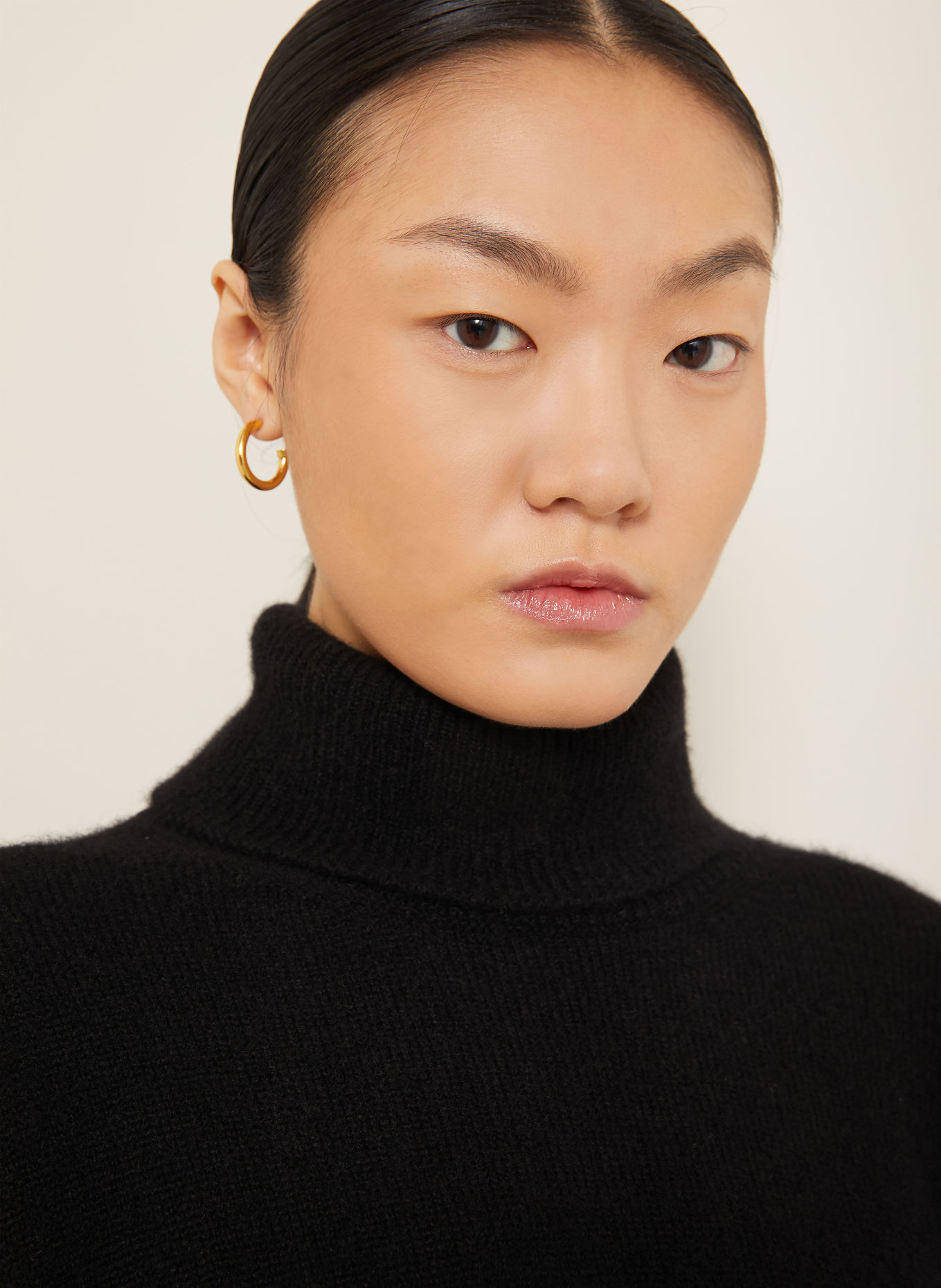 IRIS von ARNIM RENTON Turtleneck sweater with Cashmere: BLACK