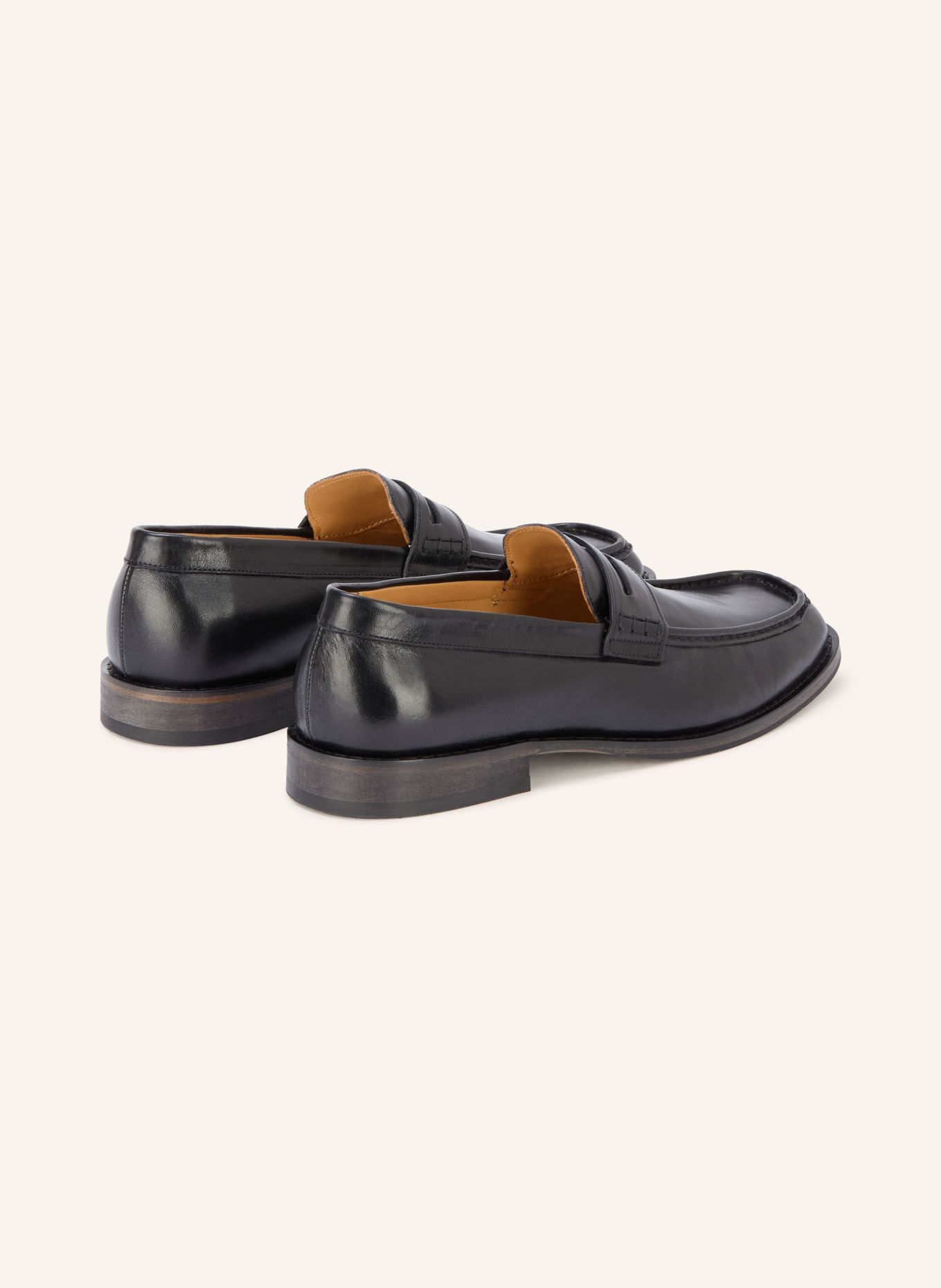 OUR LEGACY Penny loafer: BLACK