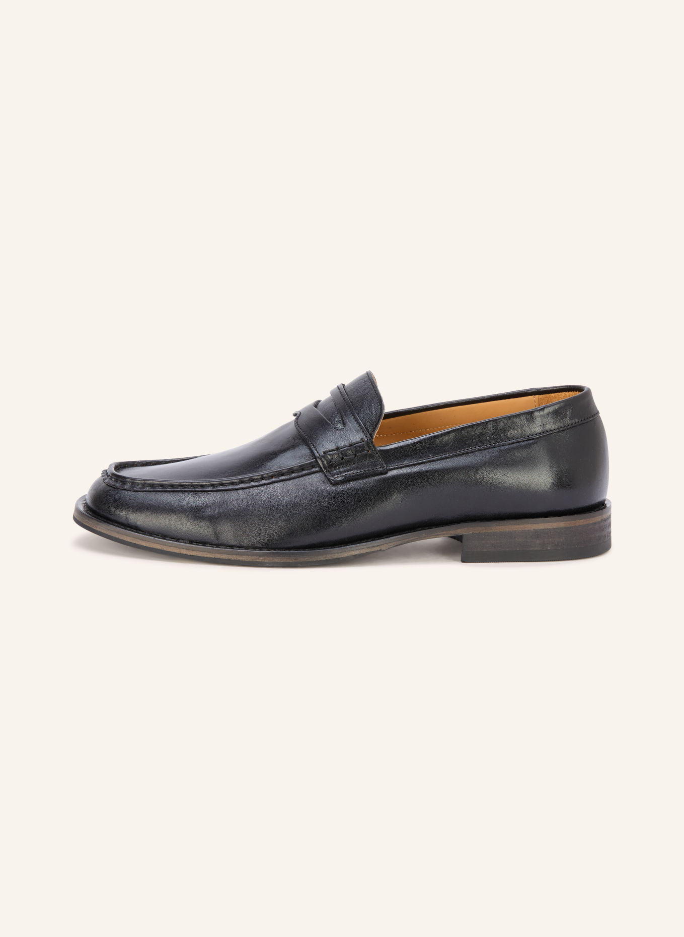 OUR LEGACY Penny loafer: BLACK