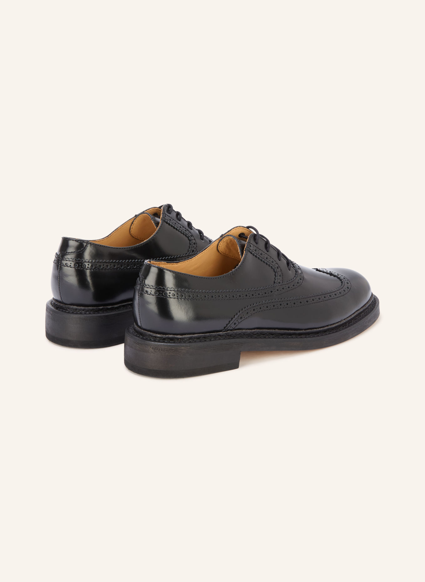 OUR LEGACY BROGUE PARADE Lace-up shoes: BLACK