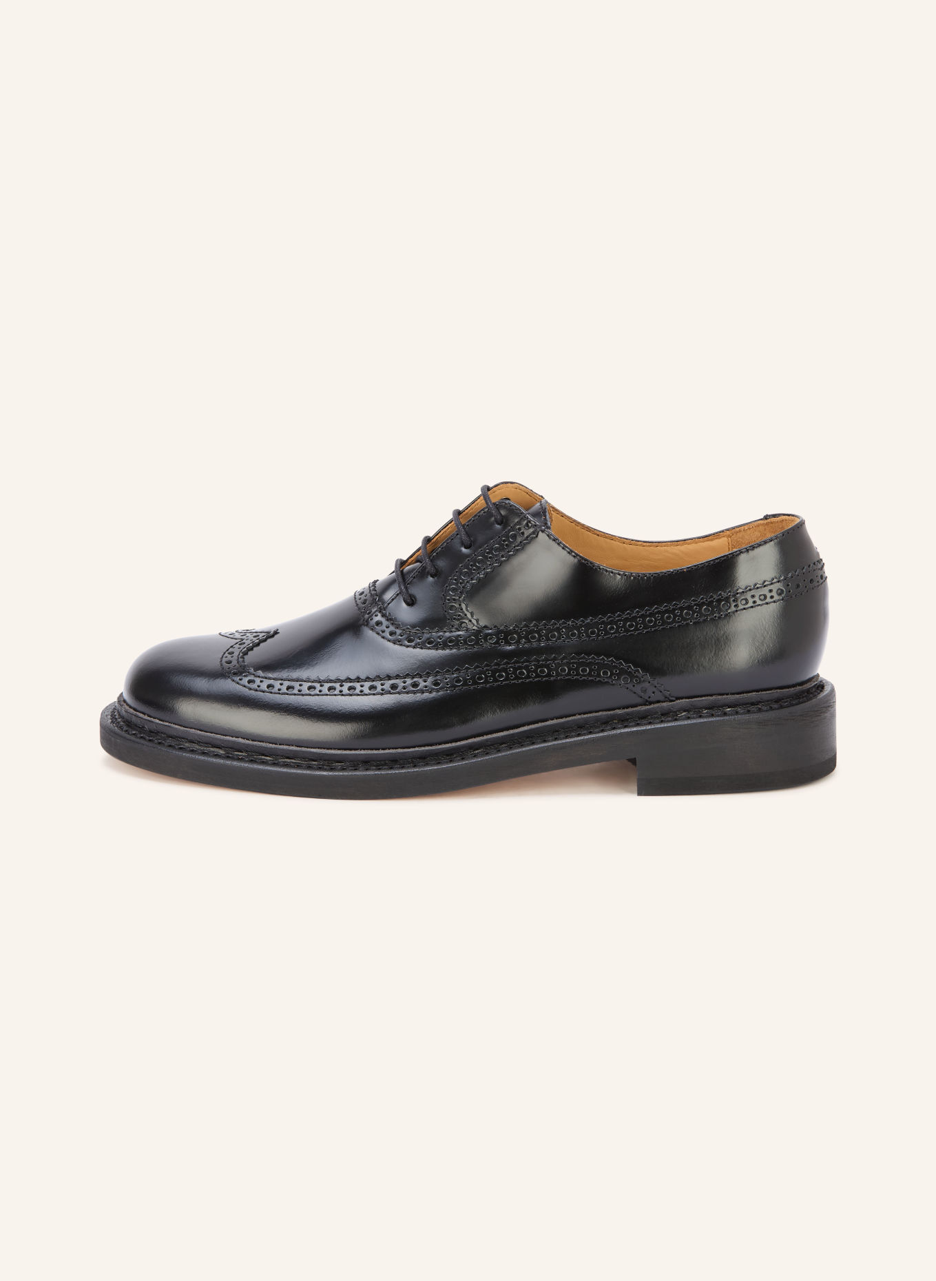 OUR LEGACY BROGUE PARADE Lace-up shoes: BLACK
