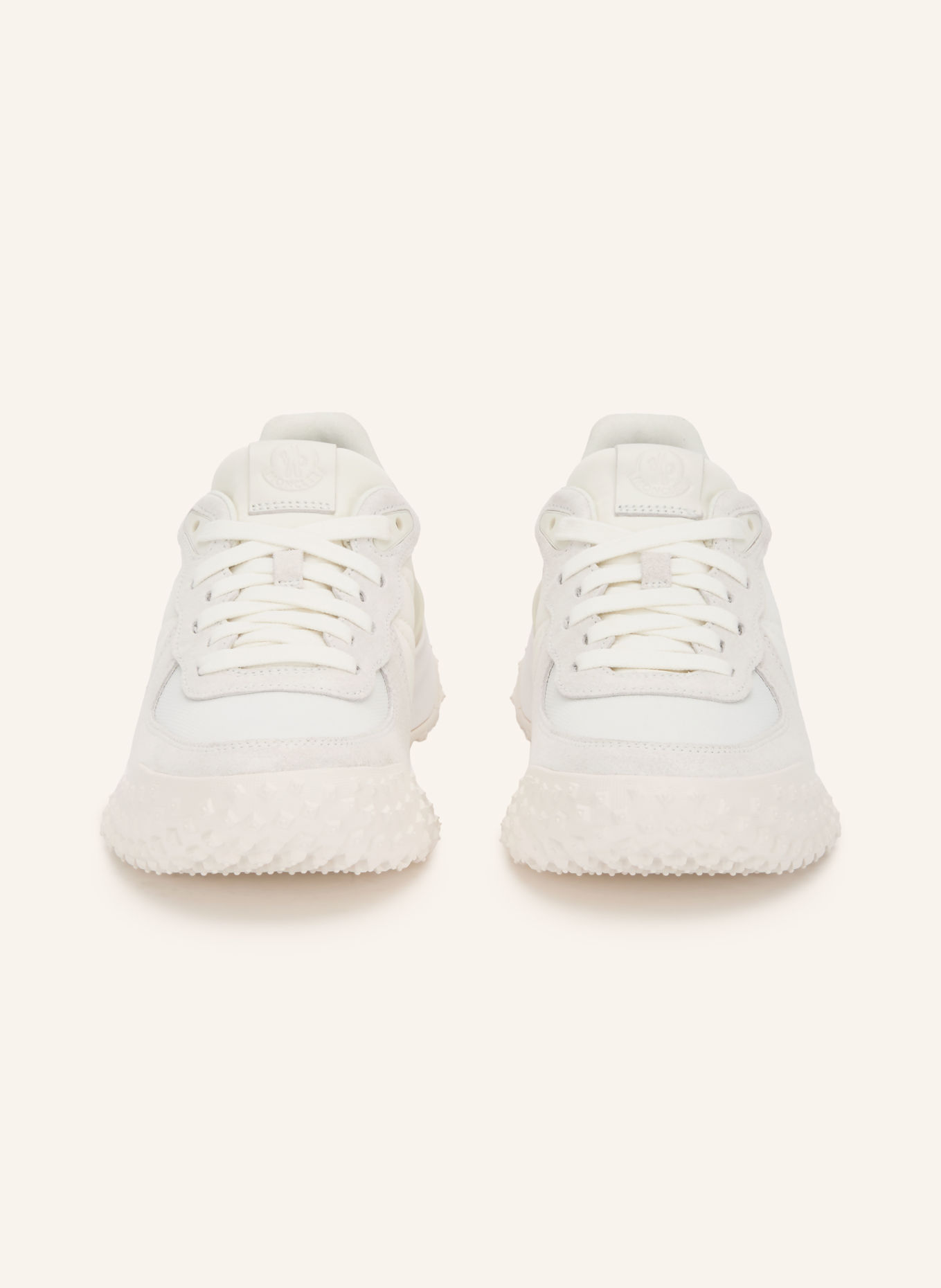 MONCLER Sneakersy CITY TREK: BIAŁY / JASNOCZARY