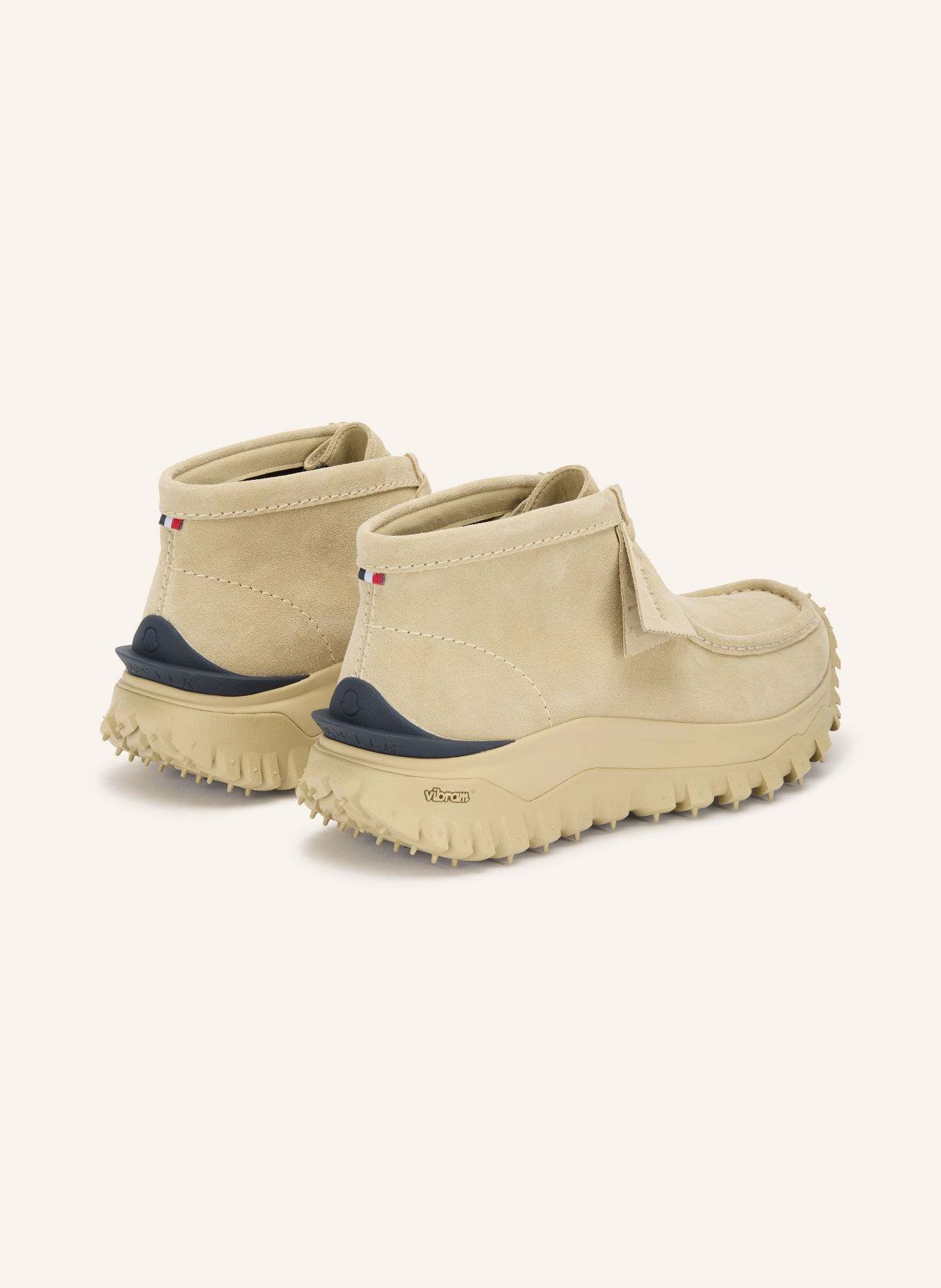 MONCLER Šněrovací boty TRAILGRIP: BÉŽOVÁ